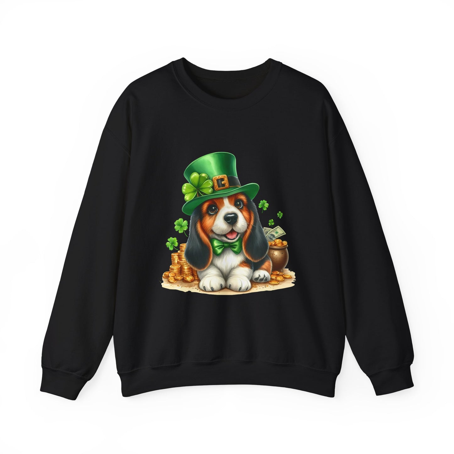 Beagle Puppy Leprechaun Unisex Sweatshirt