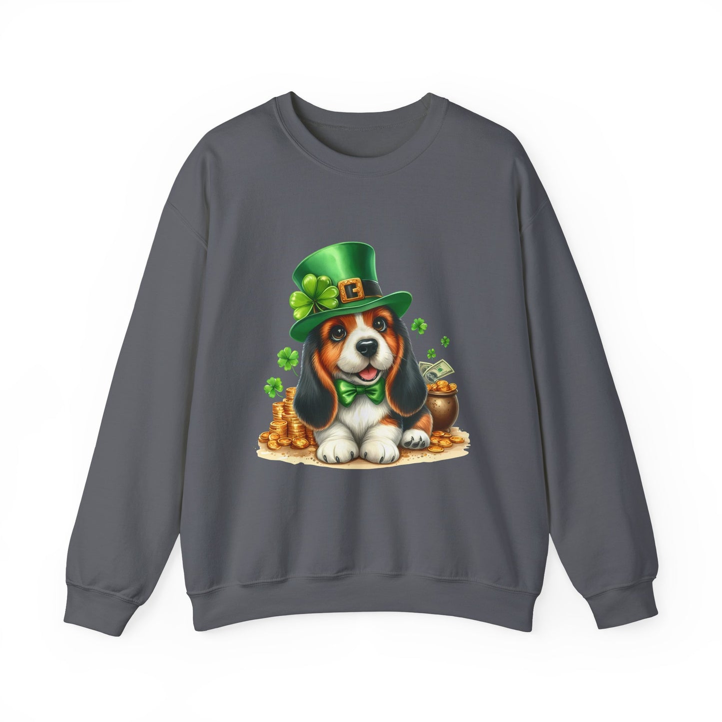 Beagle Puppy Leprechaun Unisex Sweatshirt