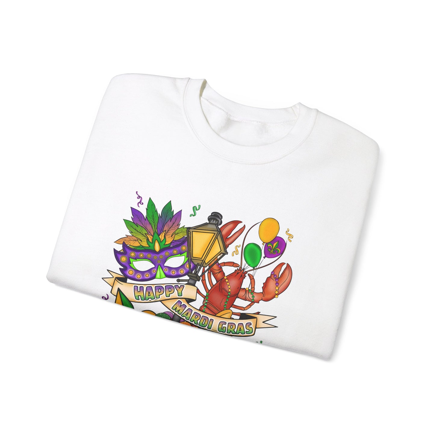Mardi Gras Unisex Heavy Blend™ Crewneck Sweatshirt