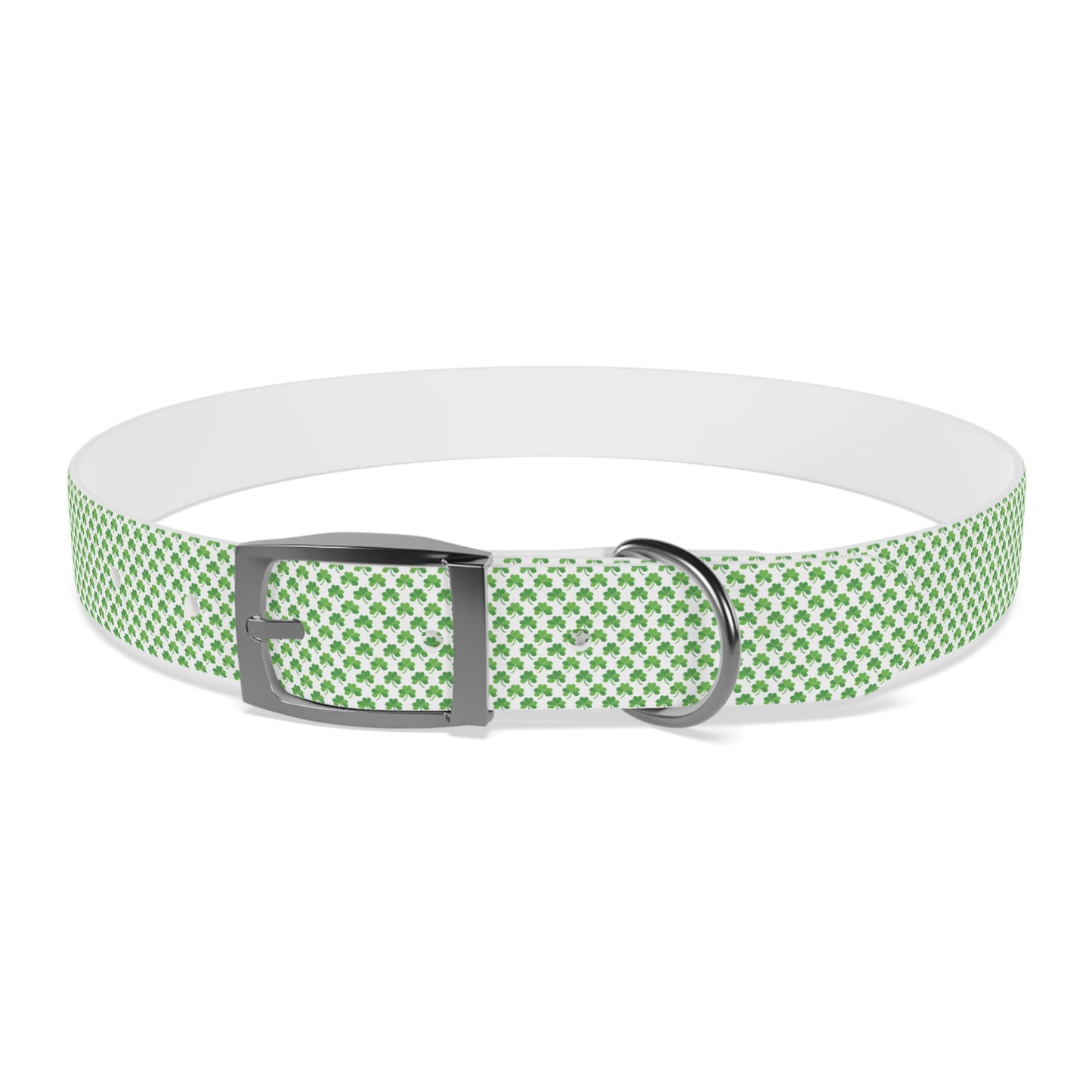 Tiny Shamrock Dog Collar