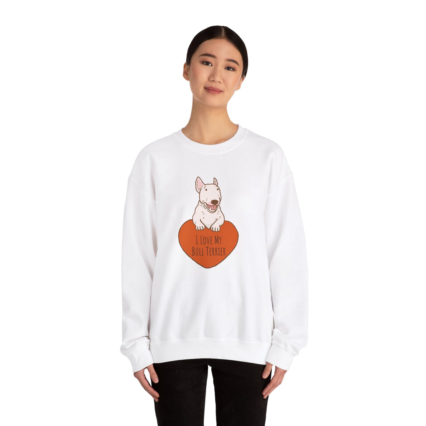 Bull Terrier Unisex Heavy Blend™ Crewneck Sweatshirt