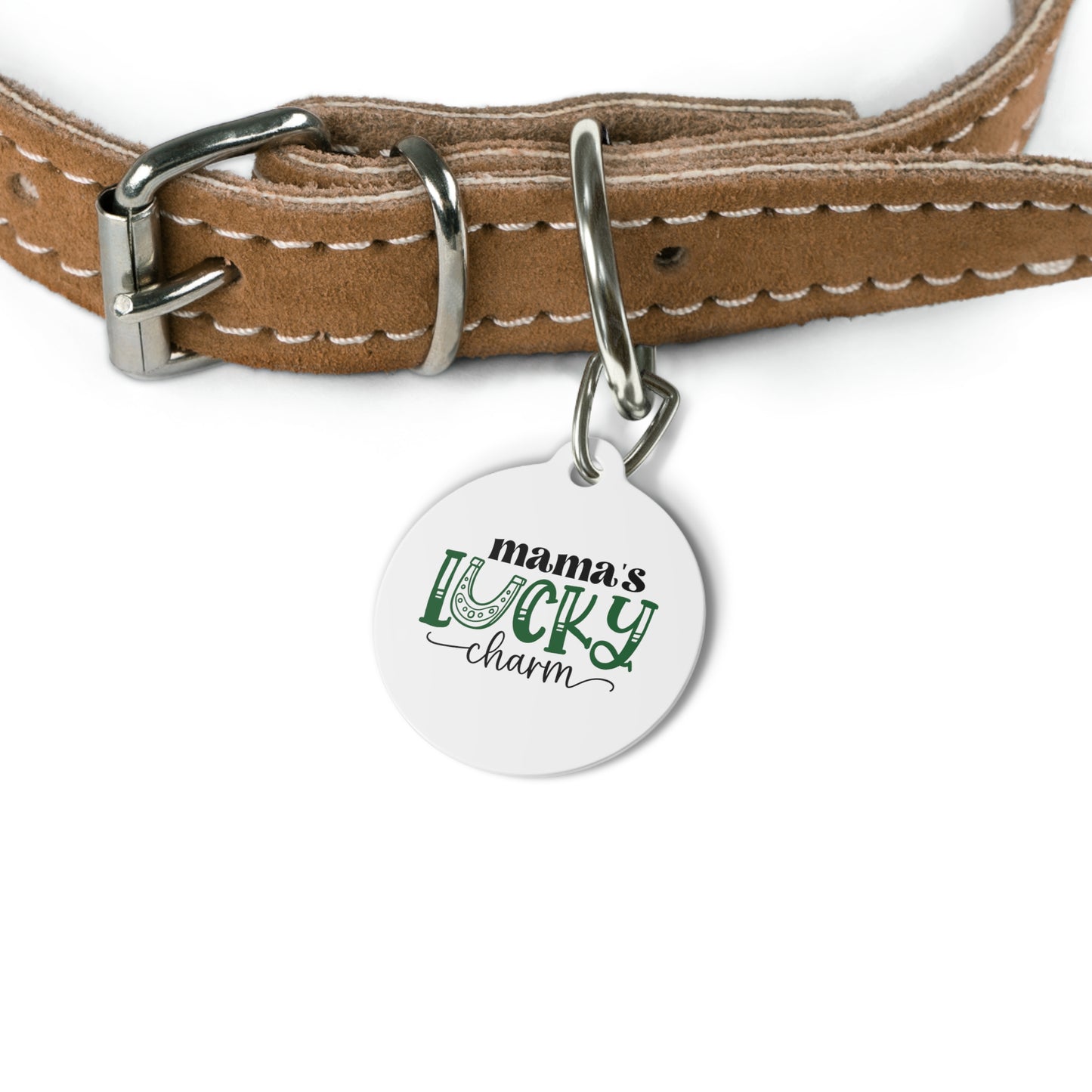 Mama's Lucky Charm Pet Tag