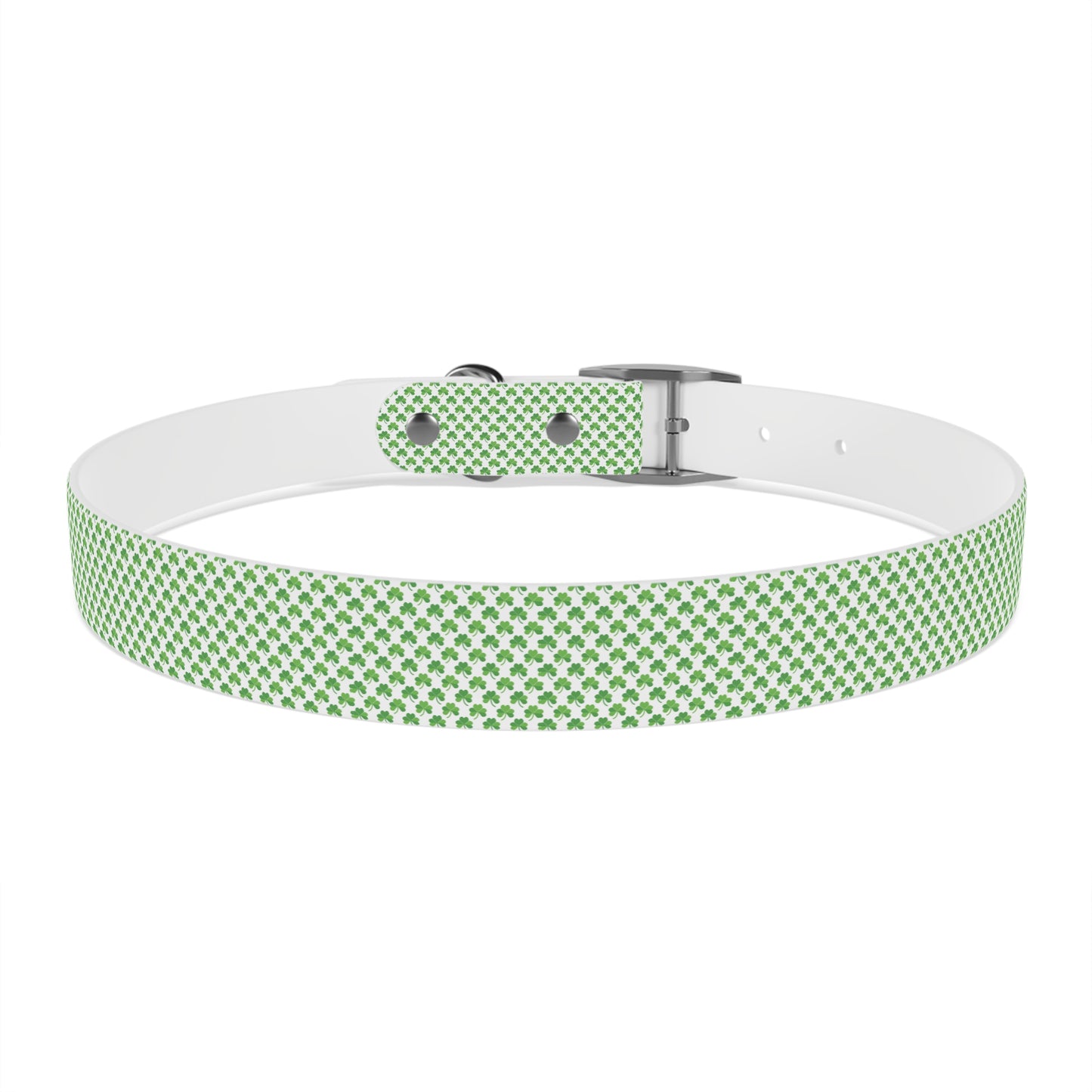 Tiny Shamrock Dog Collar