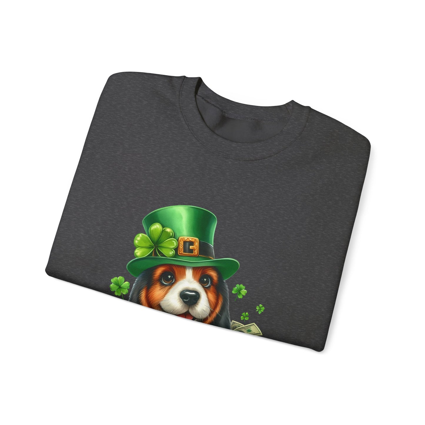 Beagle Puppy Leprechaun Unisex Sweatshirt