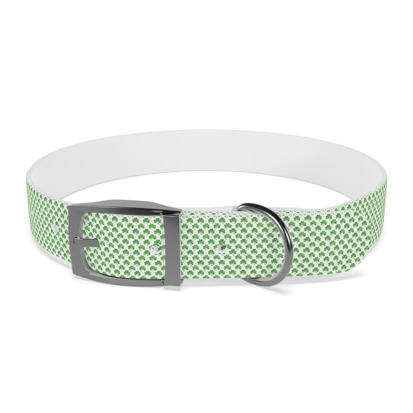Tiny Shamrock Dog Collar