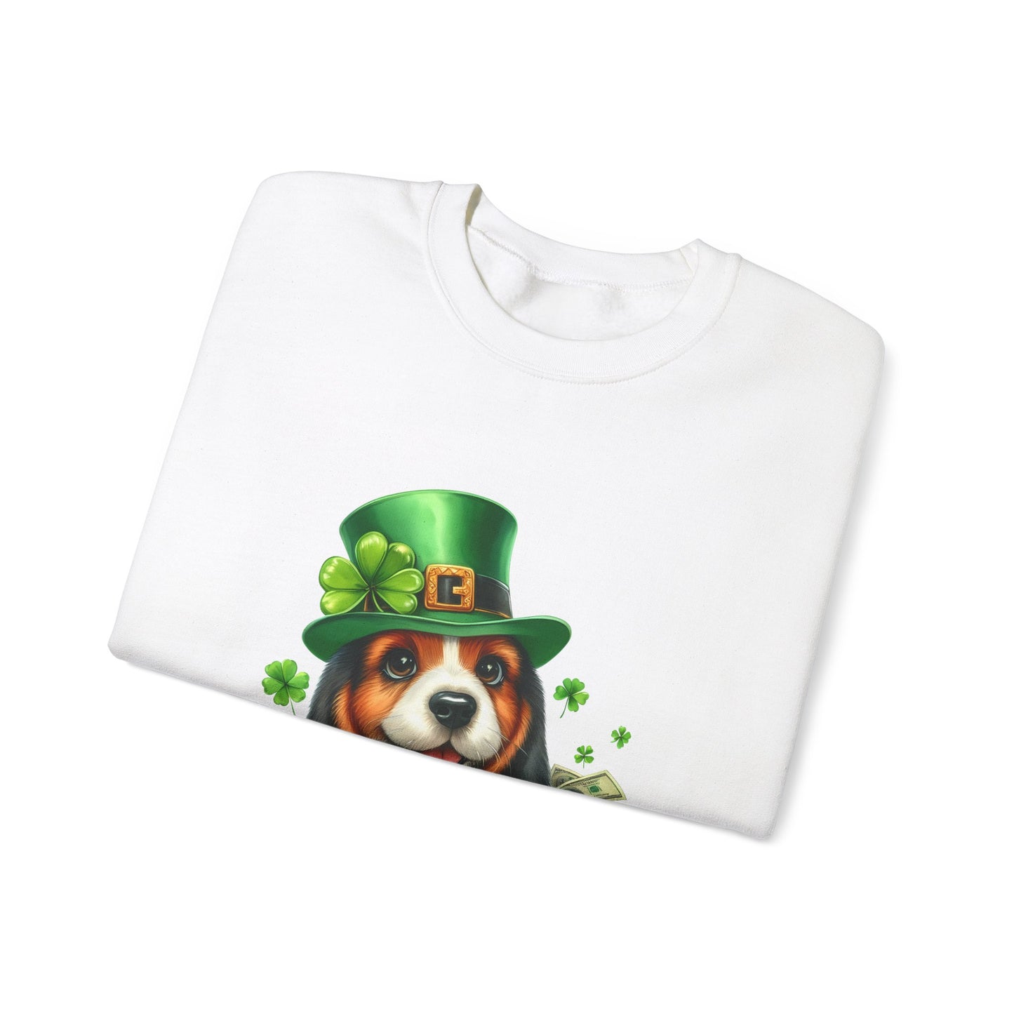 Beagle Puppy Leprechaun Unisex Sweatshirt