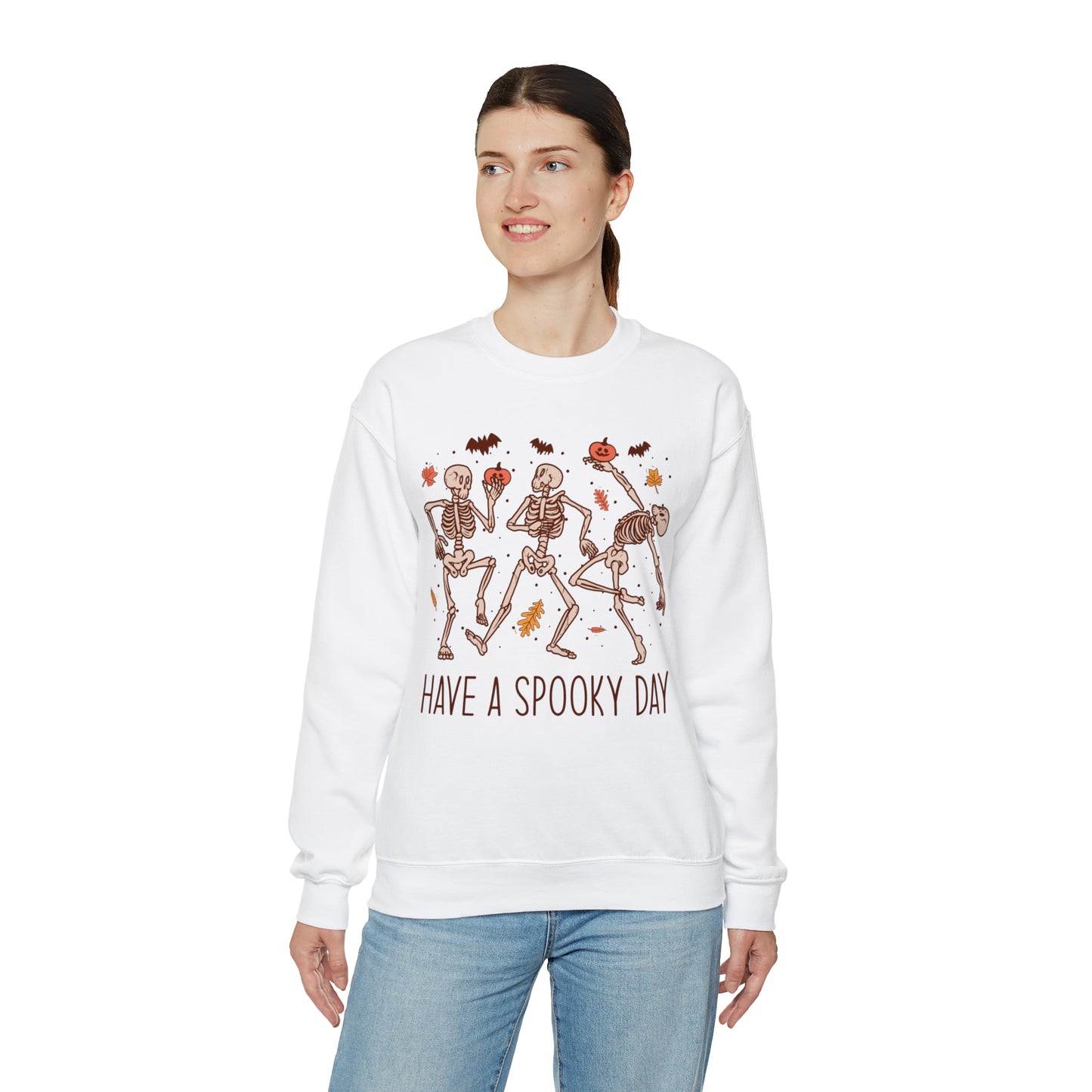 Unisex Heavy Blend™ Spooky Day Crewneck Sweatshirt