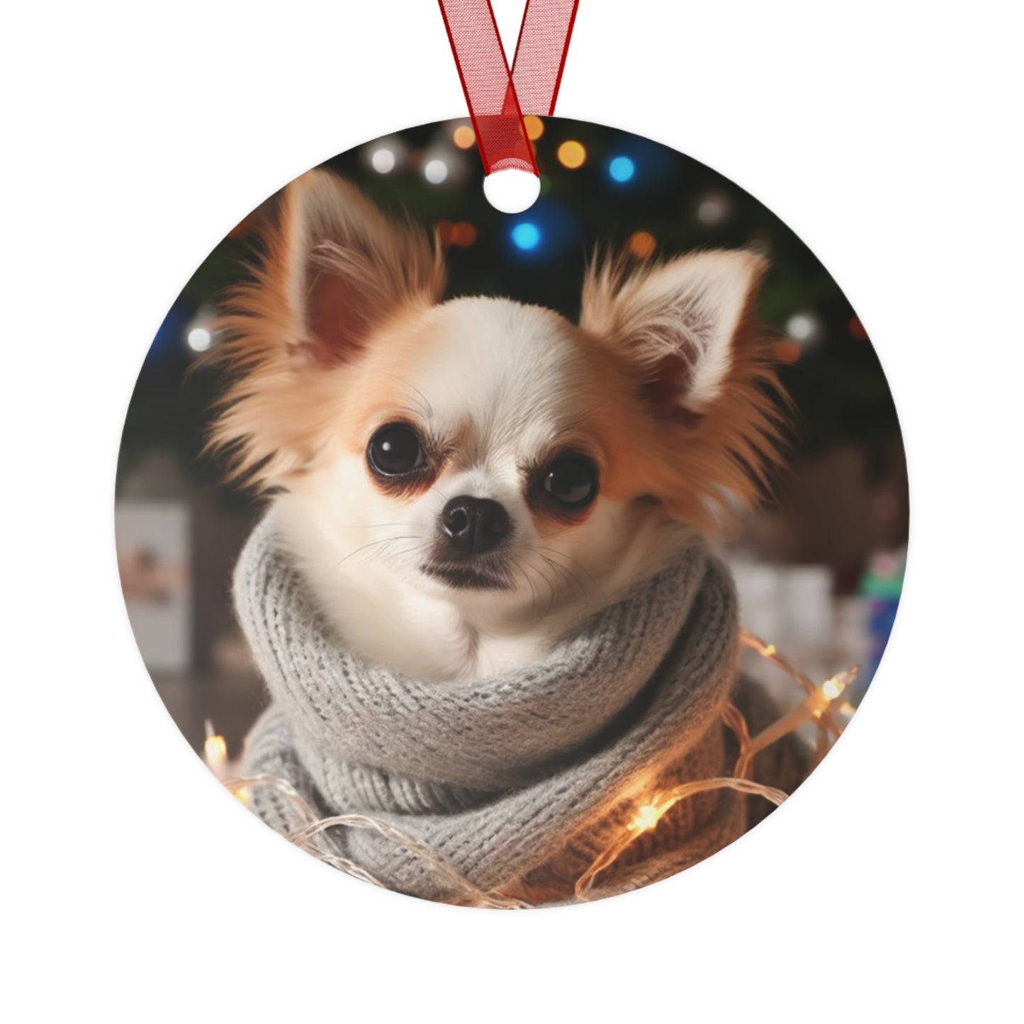 Chihuahua #2 Metal Ornaments