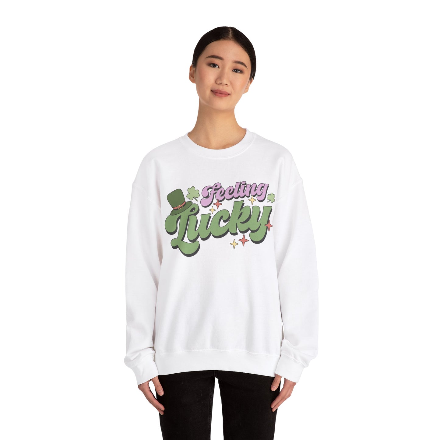 Feeling Lucky Unisex Heavy Blend™ Crewneck Sweatshirt