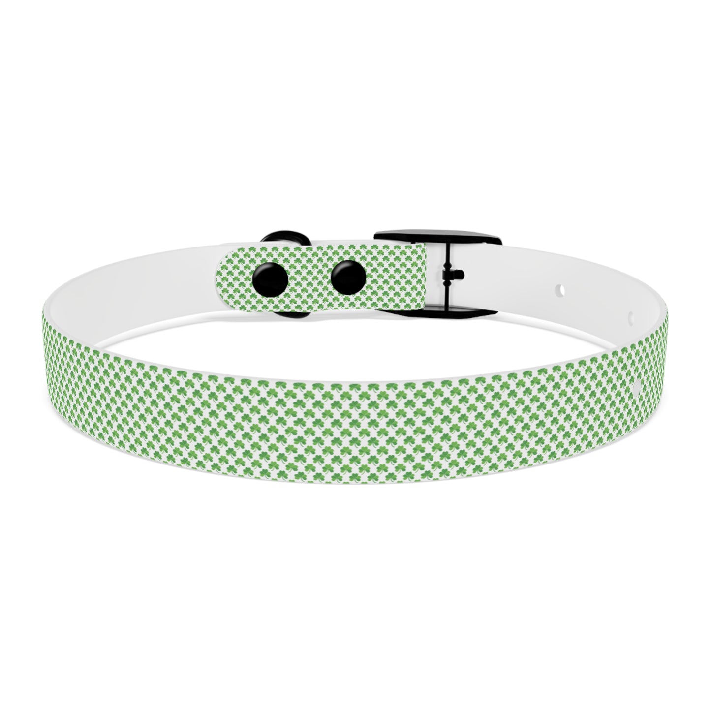 Tiny Shamrock Dog Collar