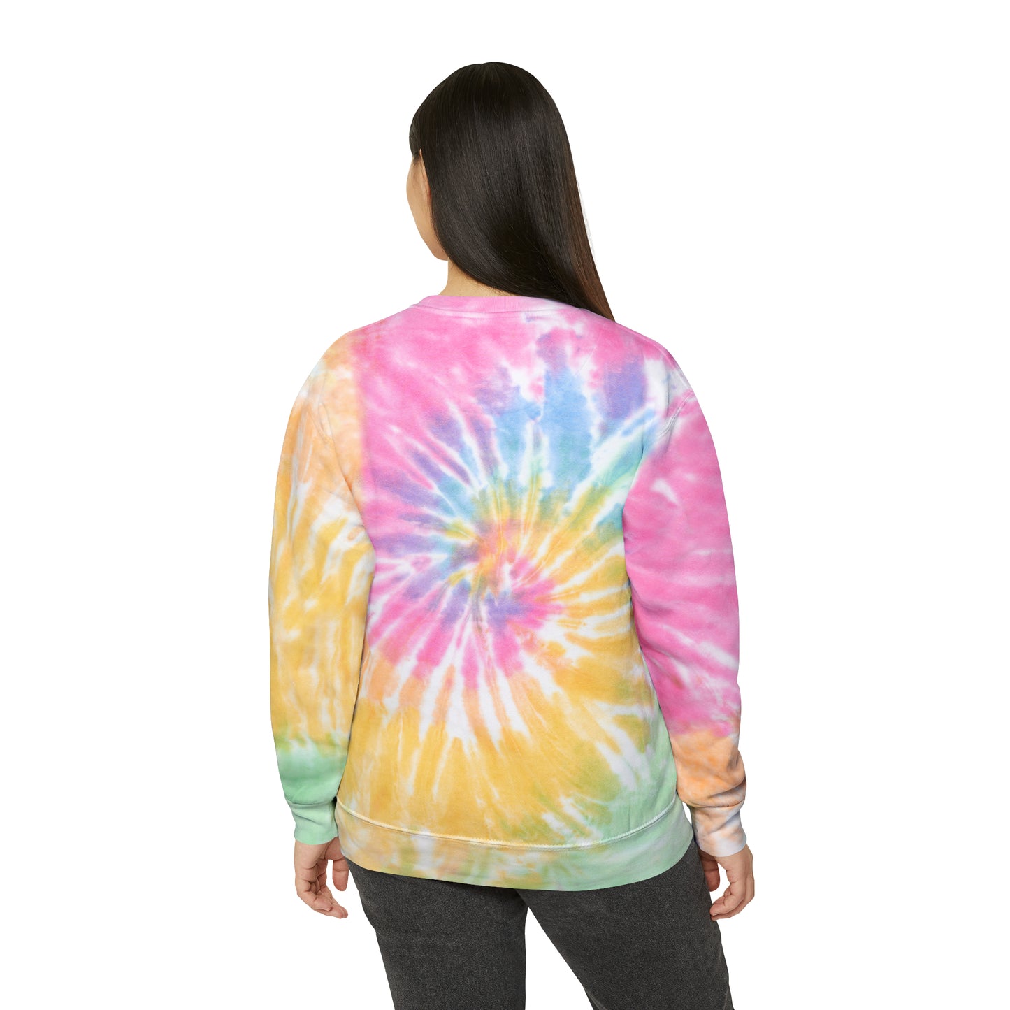 Unisex Tie-Dye Spooky Day Sweatshirt