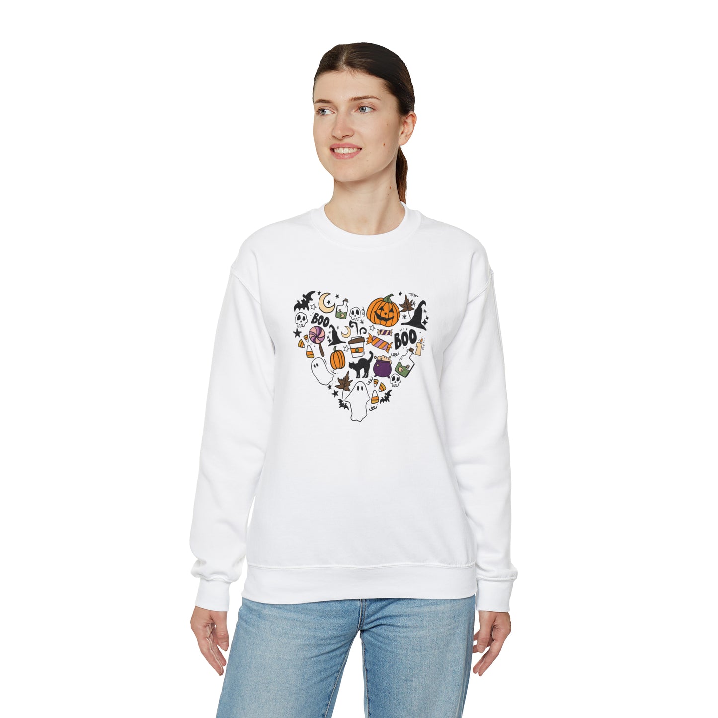 Unisex Heavy Blend™ Crewneck Halloween Sweatshirt