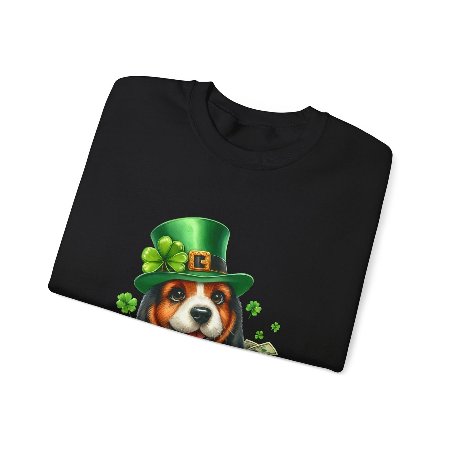 Beagle Puppy Leprechaun Unisex Sweatshirt