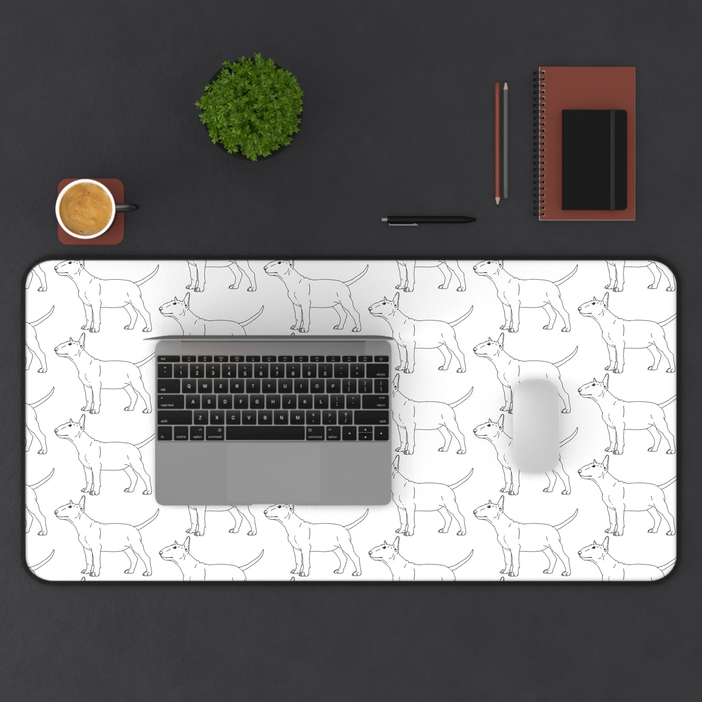 Bull Terrier Desk Mat