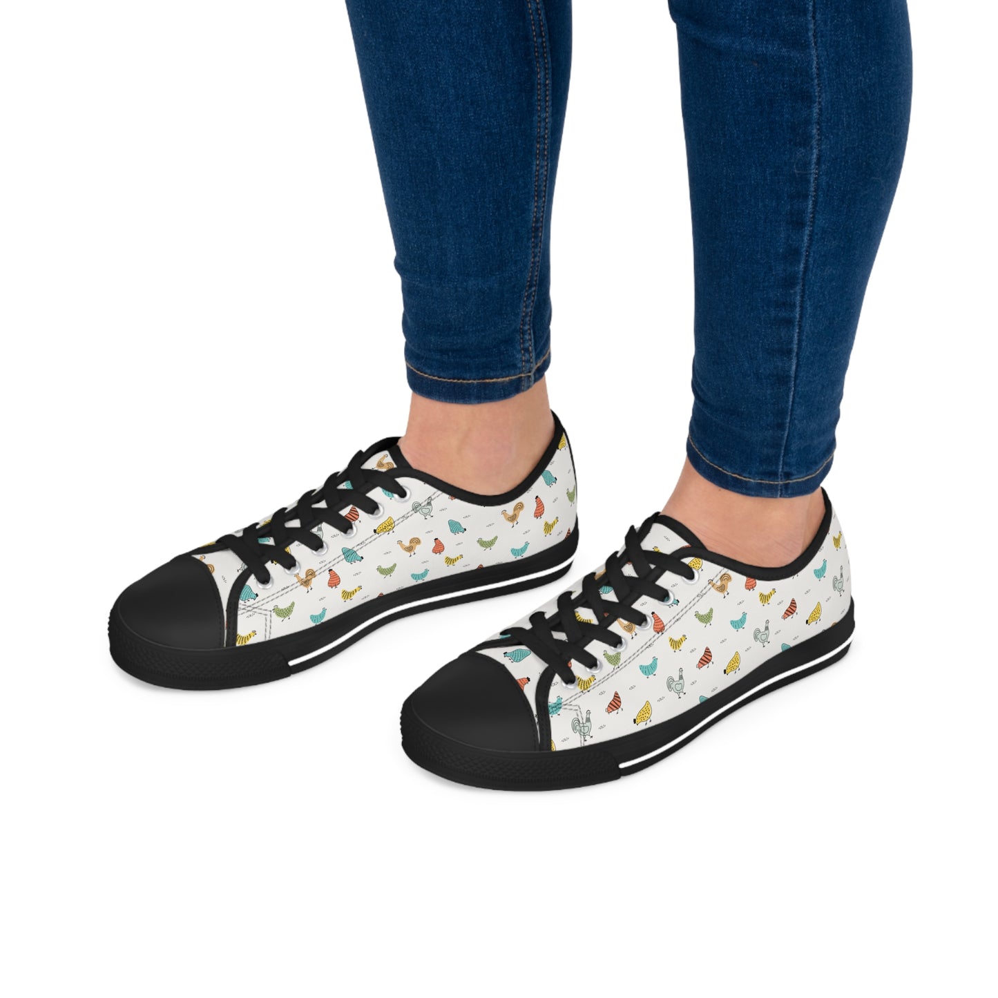 Women's Low Top Chicken Sneakers