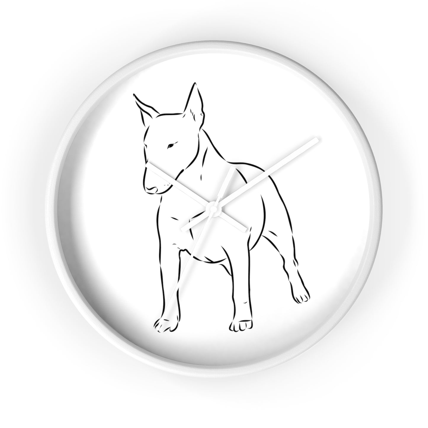 Bull Terrier Style 2 Wall Clock