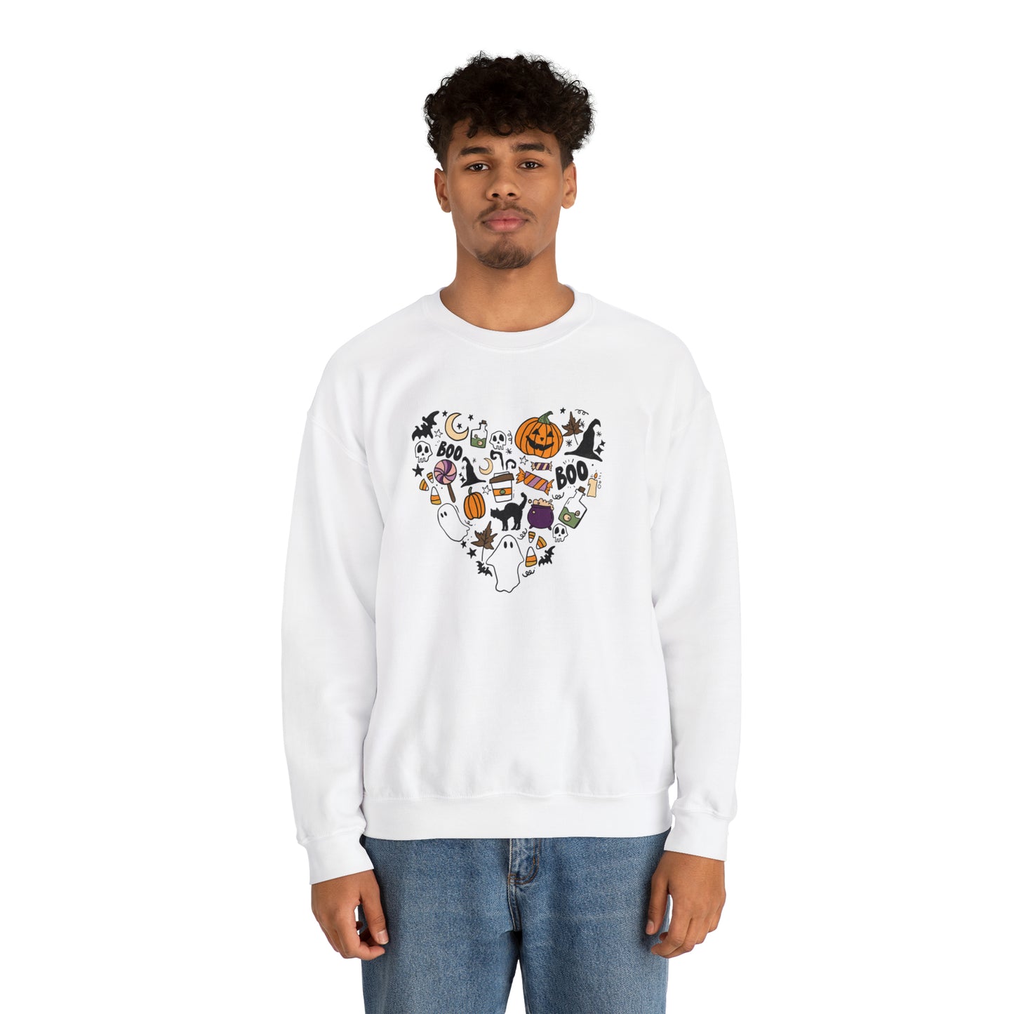Unisex Heavy Blend™ Crewneck Halloween Sweatshirt