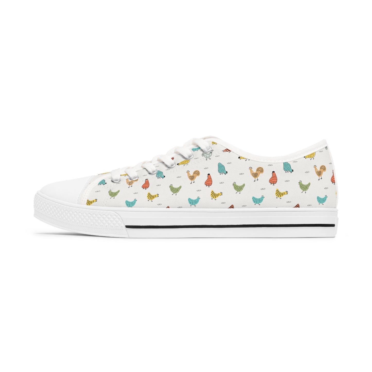 Women's Low Top Chicken Sneakers