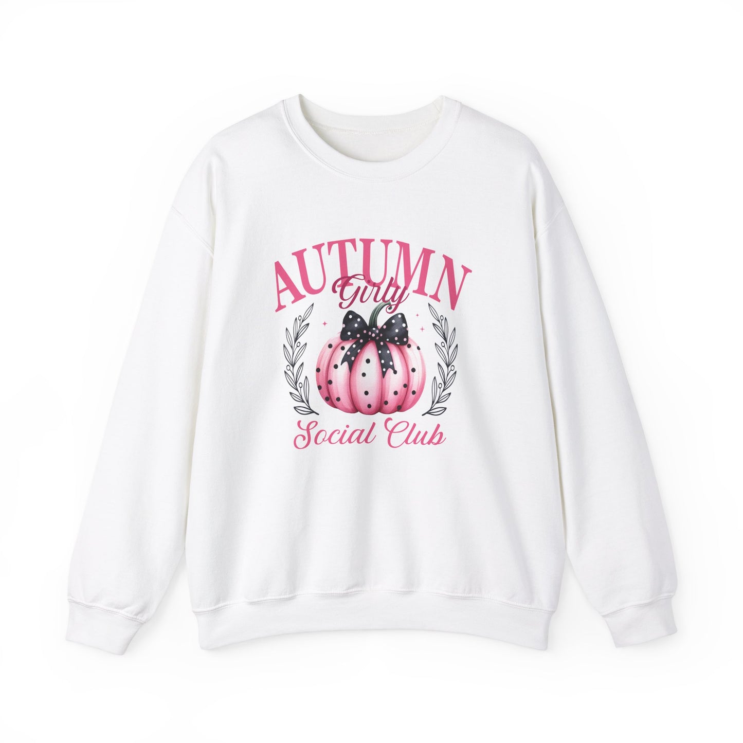 Autumn Girly Social Club Unisex Heavy Blend™ Crewneck Sweatshirt