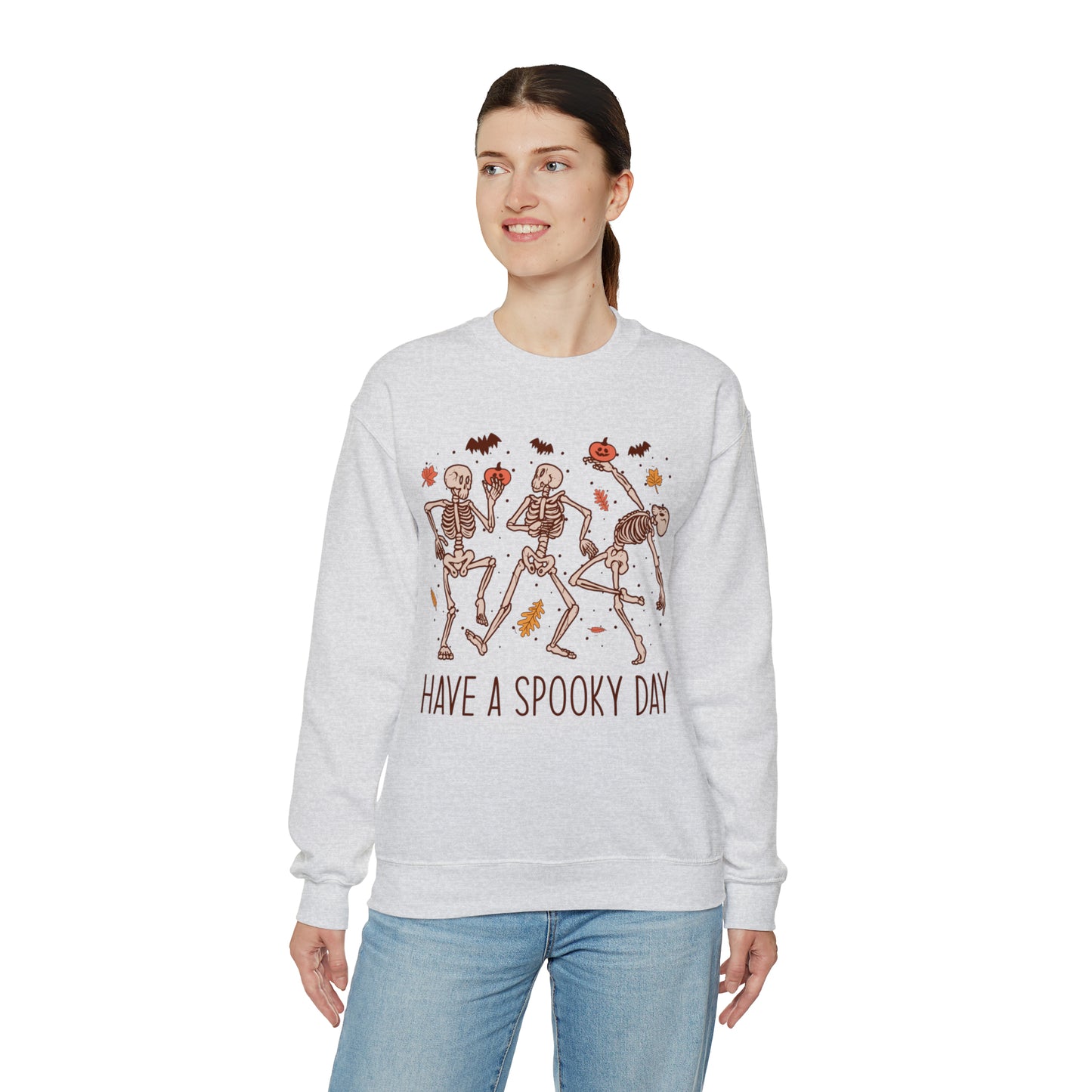 Unisex Heavy Blend™ Spooky Day Crewneck Sweatshirt