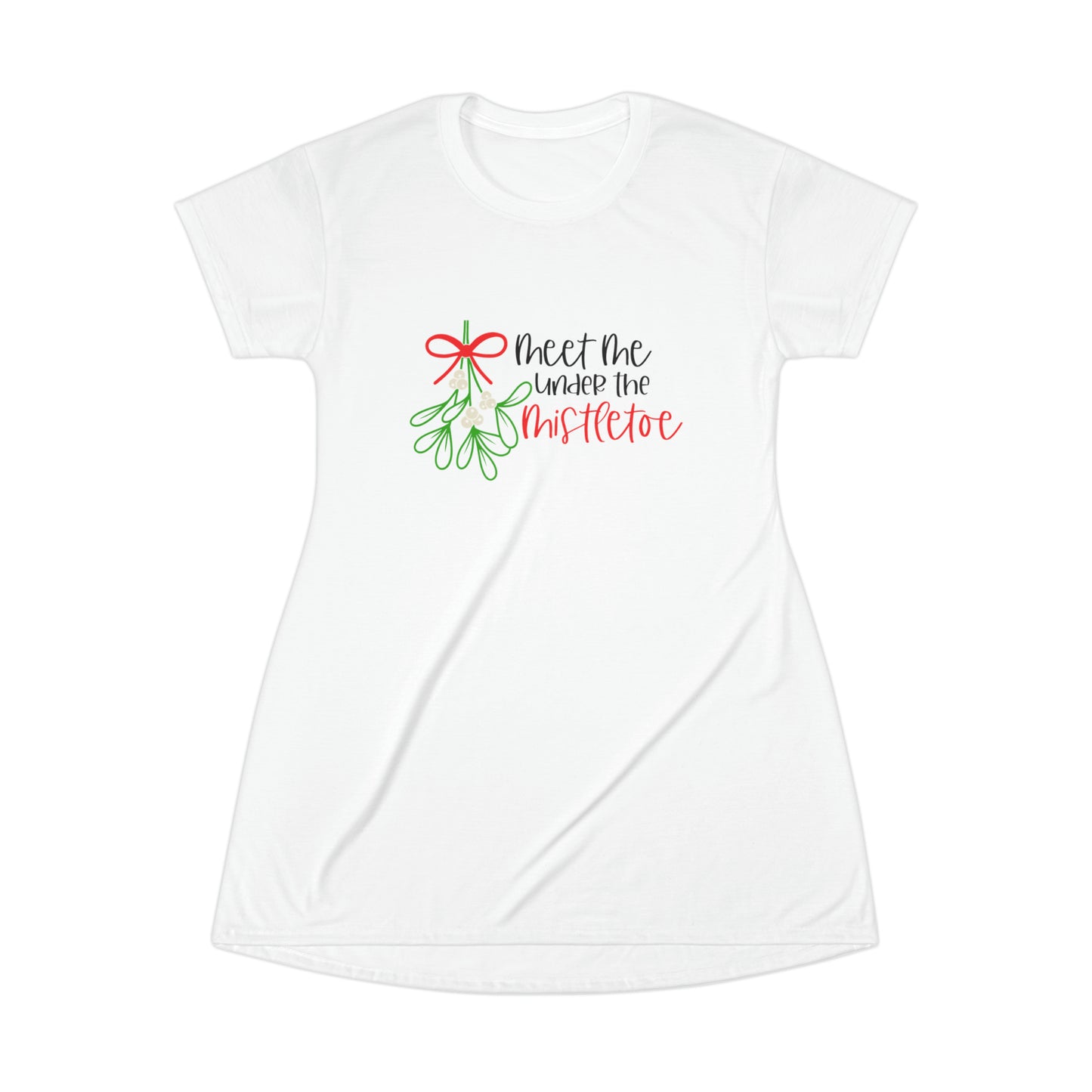 Christmas T-Shirt Dress