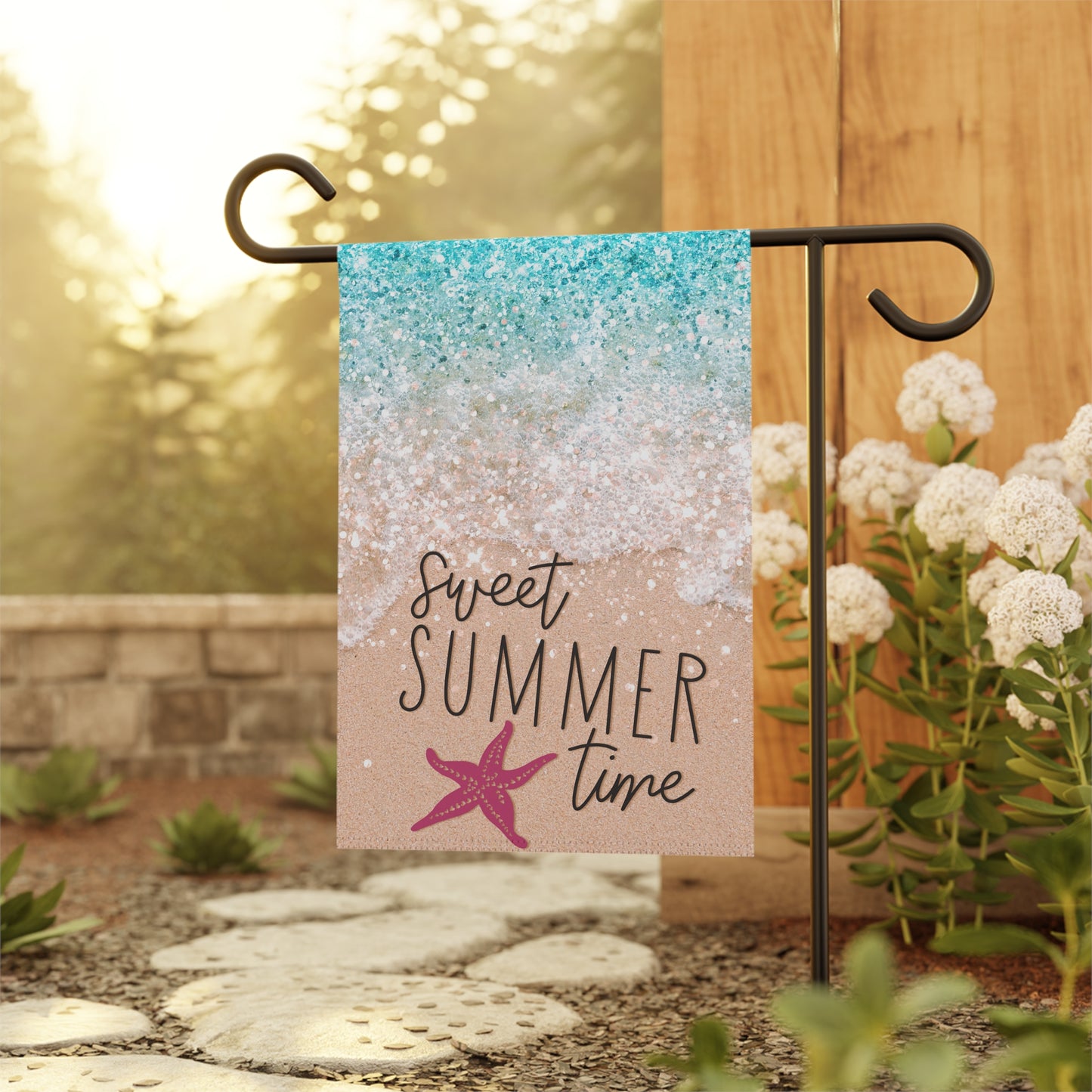 Sweet Summer Time Garden & House Banner