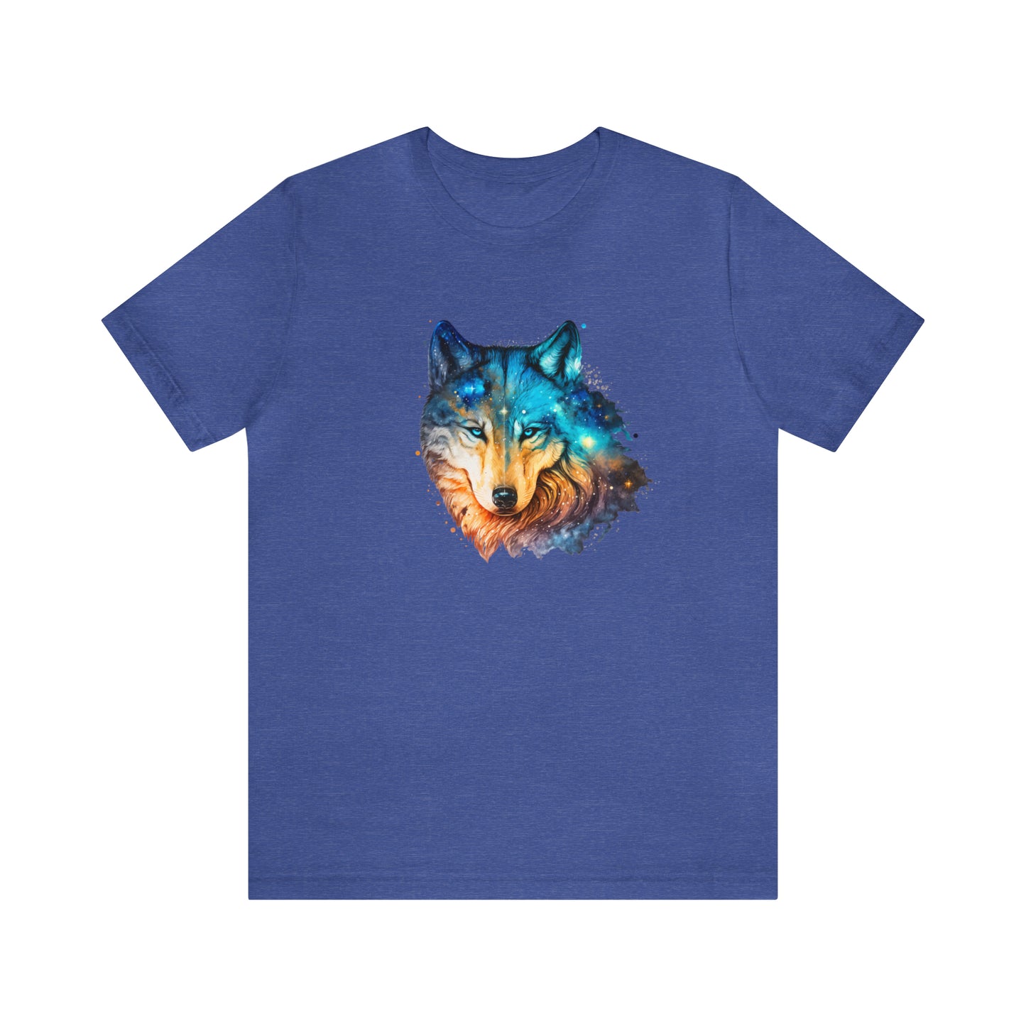 Unisex Jersey Short Sleeve Watercolor Wolf Tee