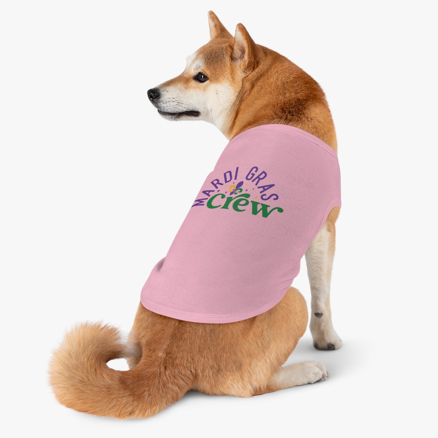 Mardi Gras Crew Pet Tank Top