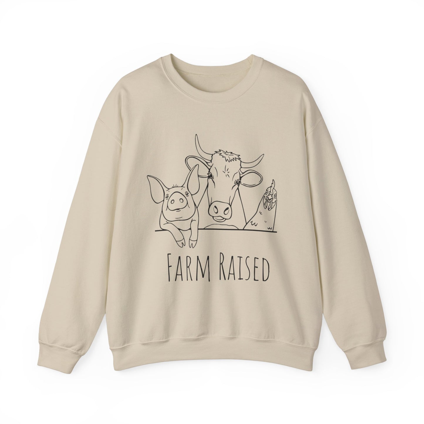 Farm Animals Unisex Heavy Blend™ Crewneck Sweatshirt