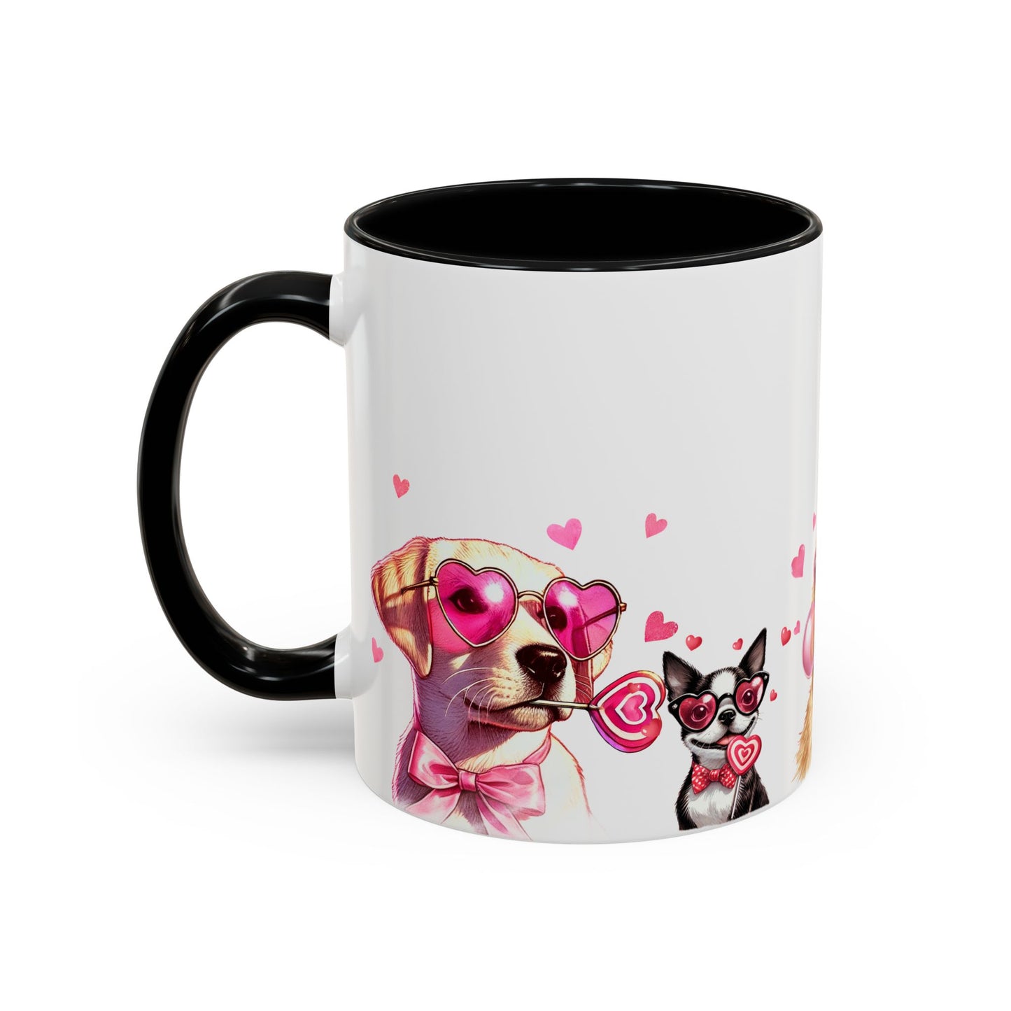 Valentine's Dog Coffee Mug (11, 15oz)