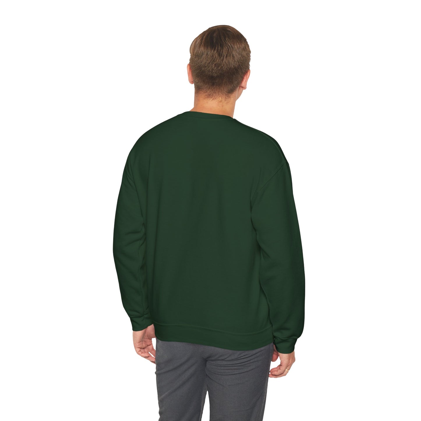 St Patrick's Day Crewneck Sweatshirt - Irish to the Bone Skeleton