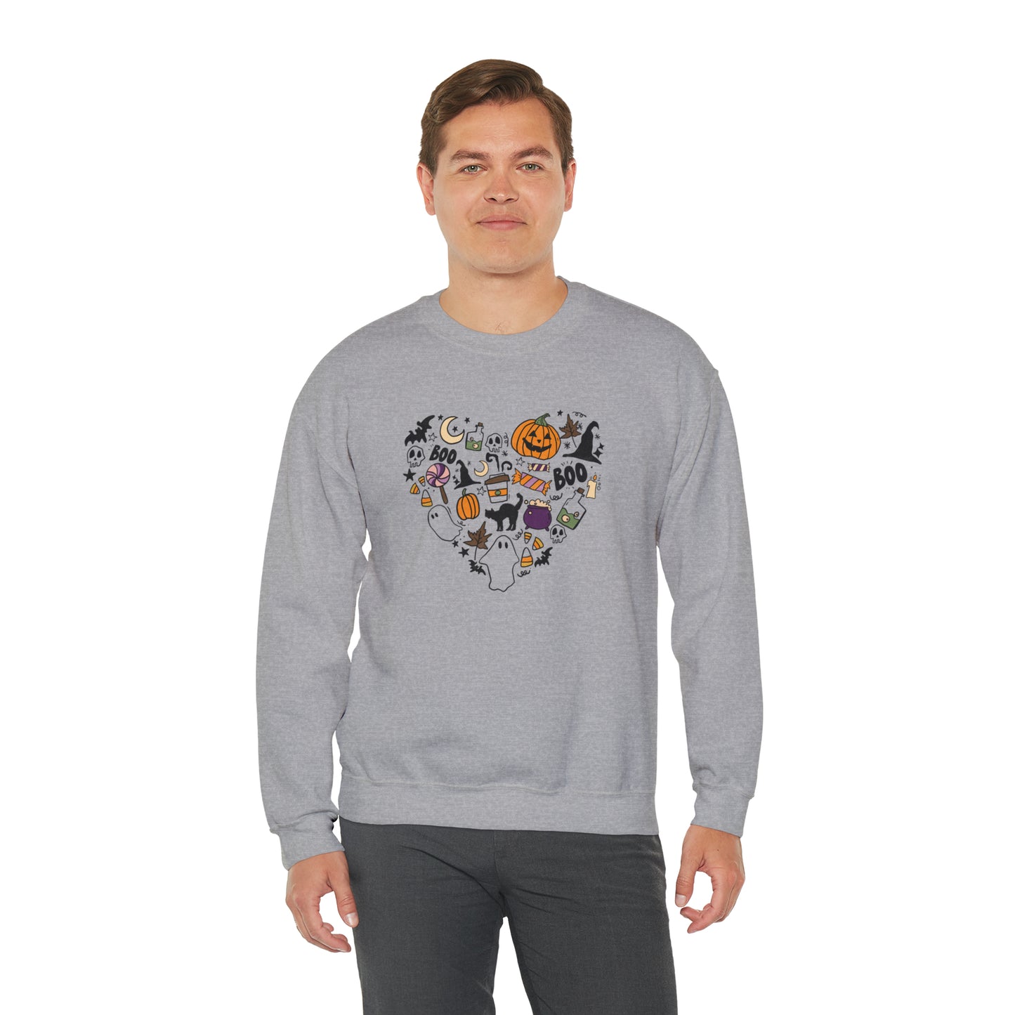 Unisex Heavy Blend™ Crewneck Halloween Sweatshirt
