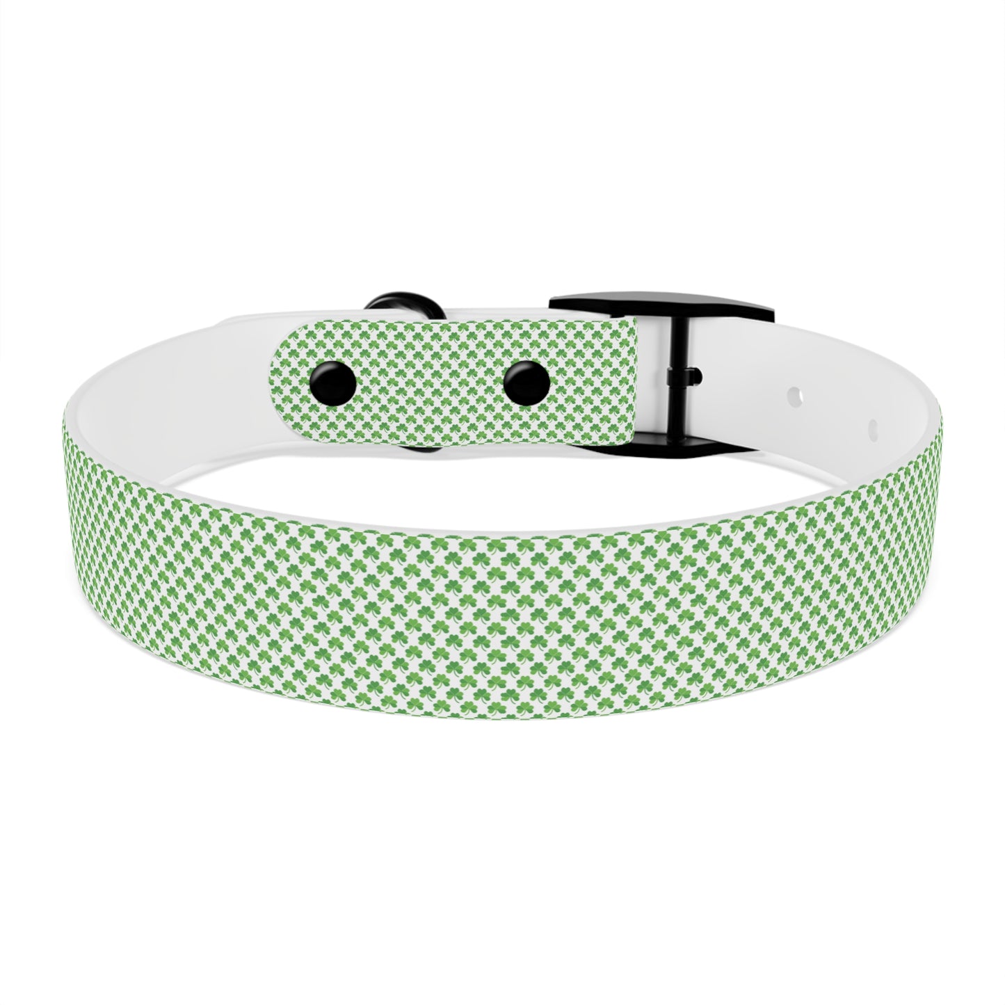 Tiny Shamrock Dog Collar