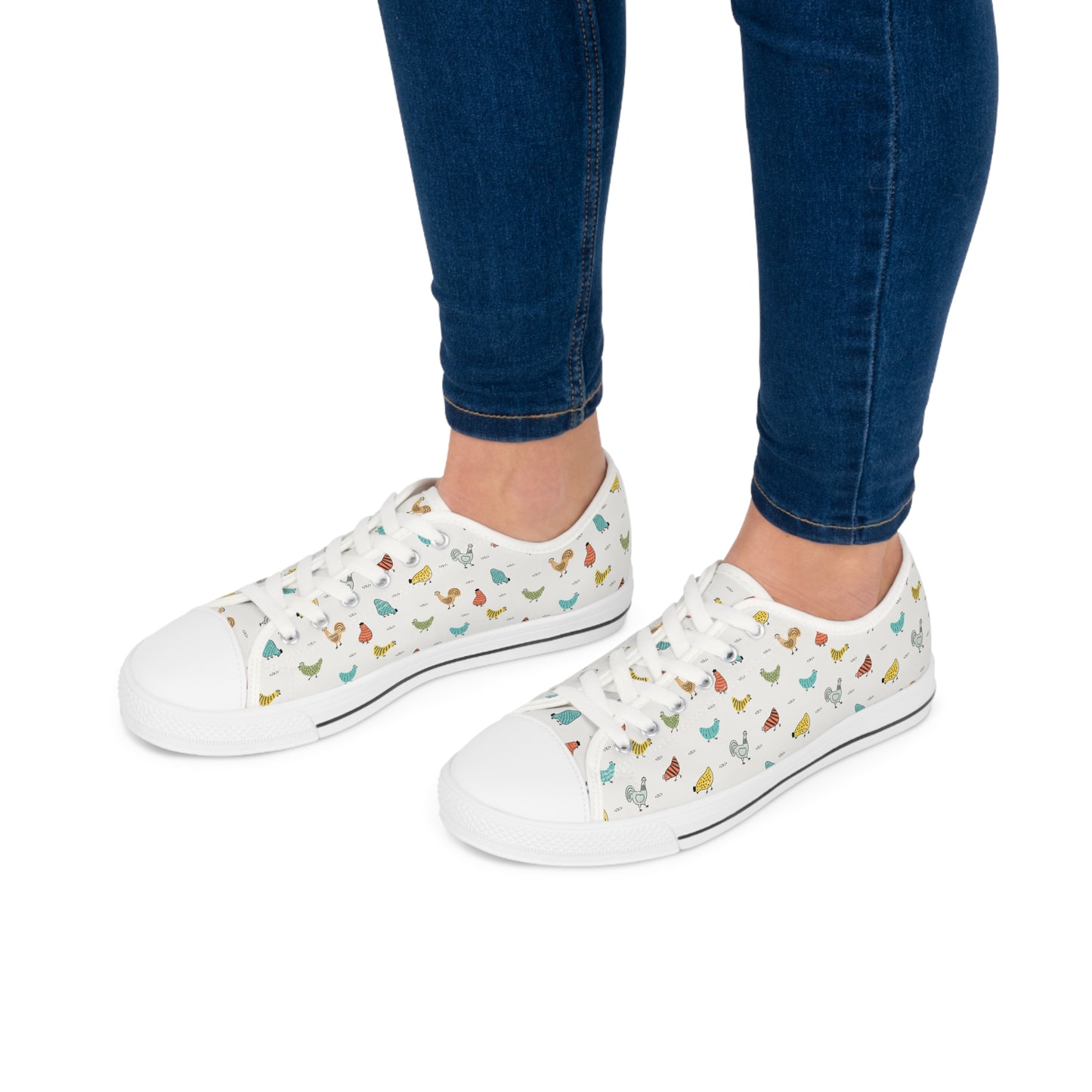 Women's Low Top Chicken Sneakers