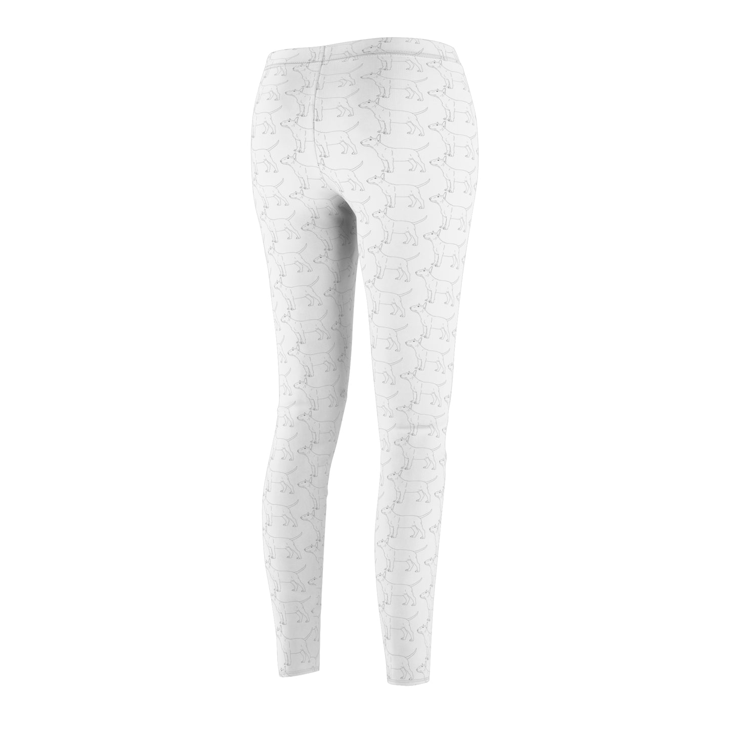 Women's Cut & Sew Casual Bull Terrier 2 Leggings