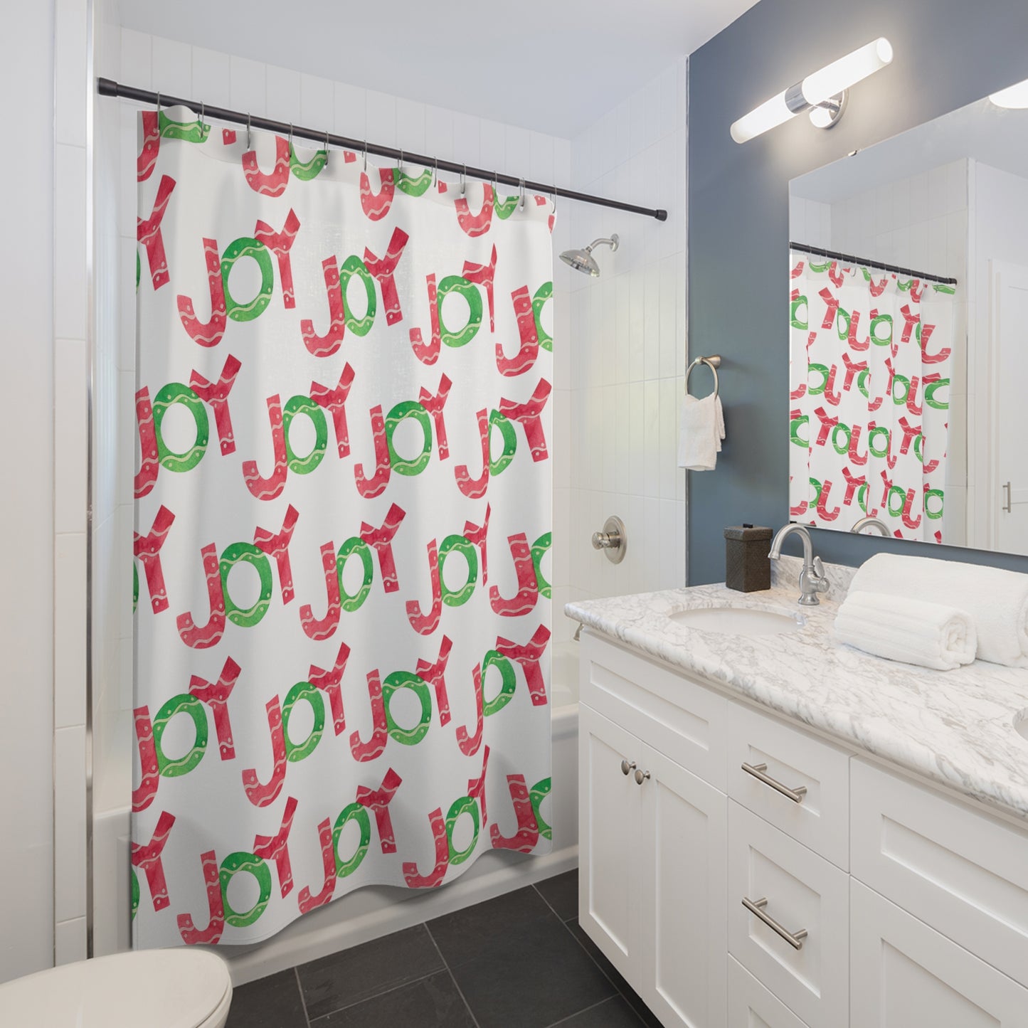 Christmas Shower Curtains