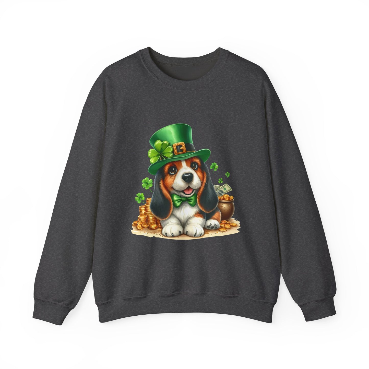 Beagle Puppy Leprechaun Unisex Sweatshirt