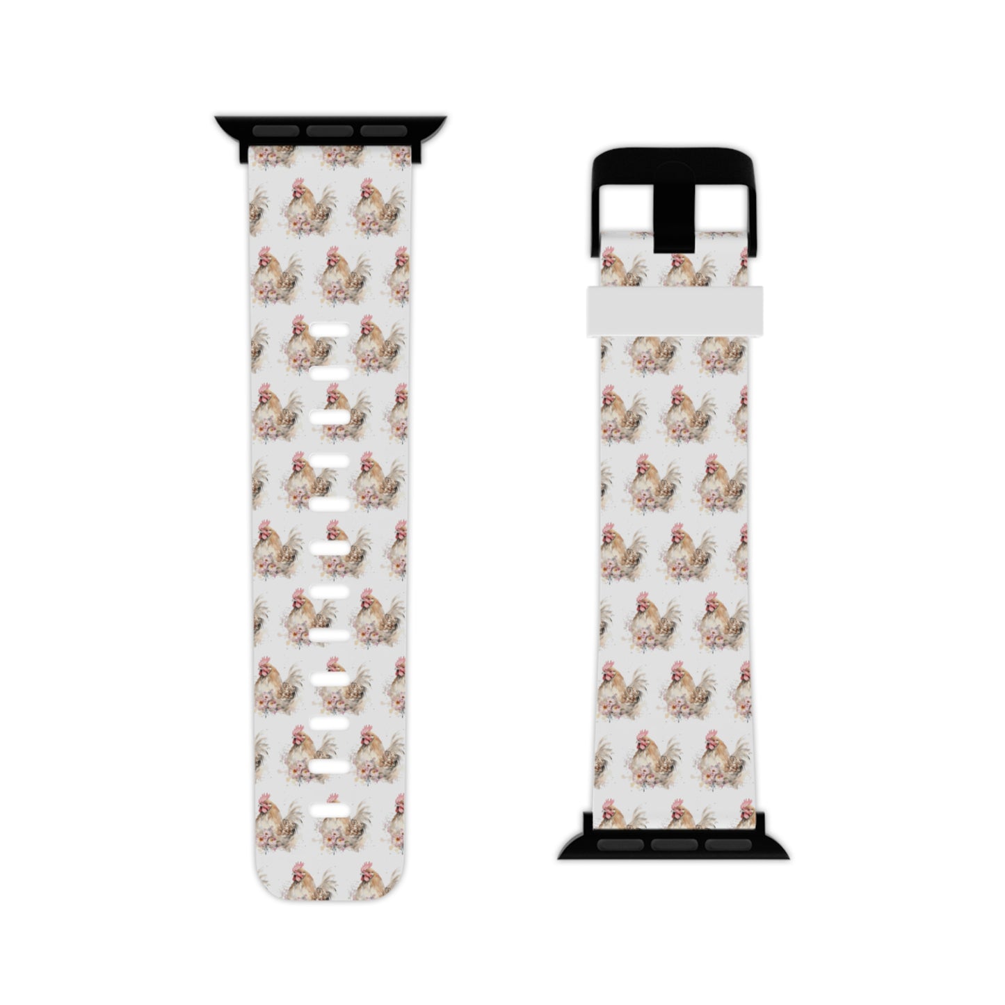 Watercolor Chicken Watch Band for Apple Watch