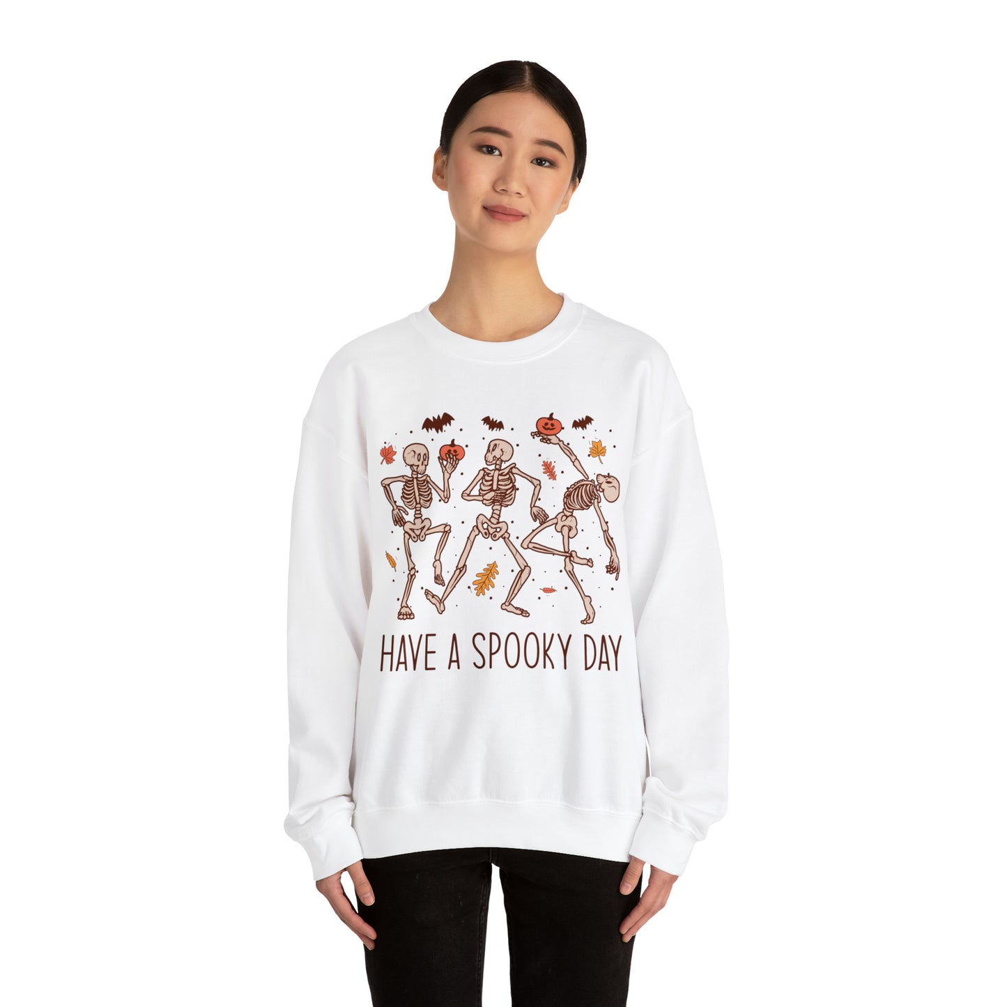 Unisex Heavy Blend™ Spooky Day Crewneck Sweatshirt