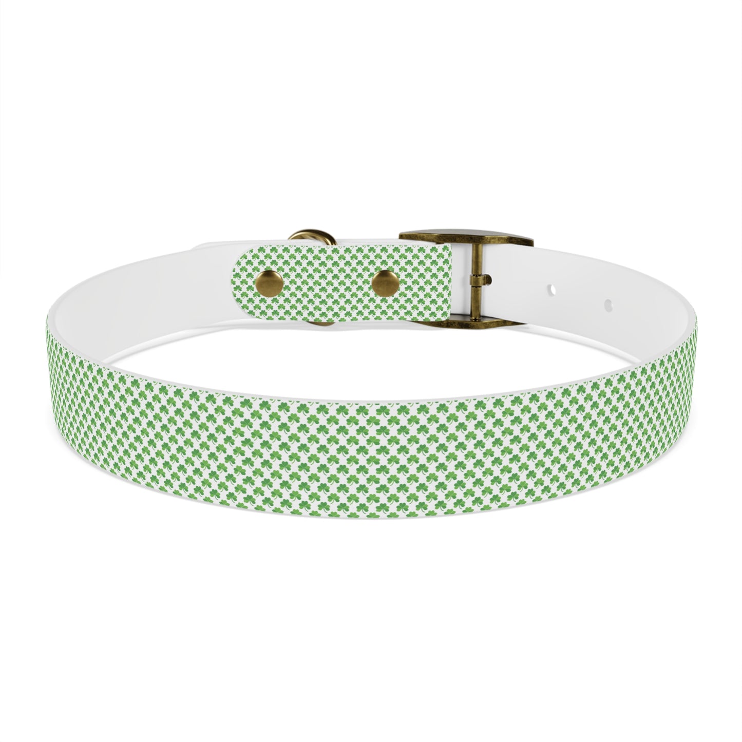 Tiny Shamrock Dog Collar