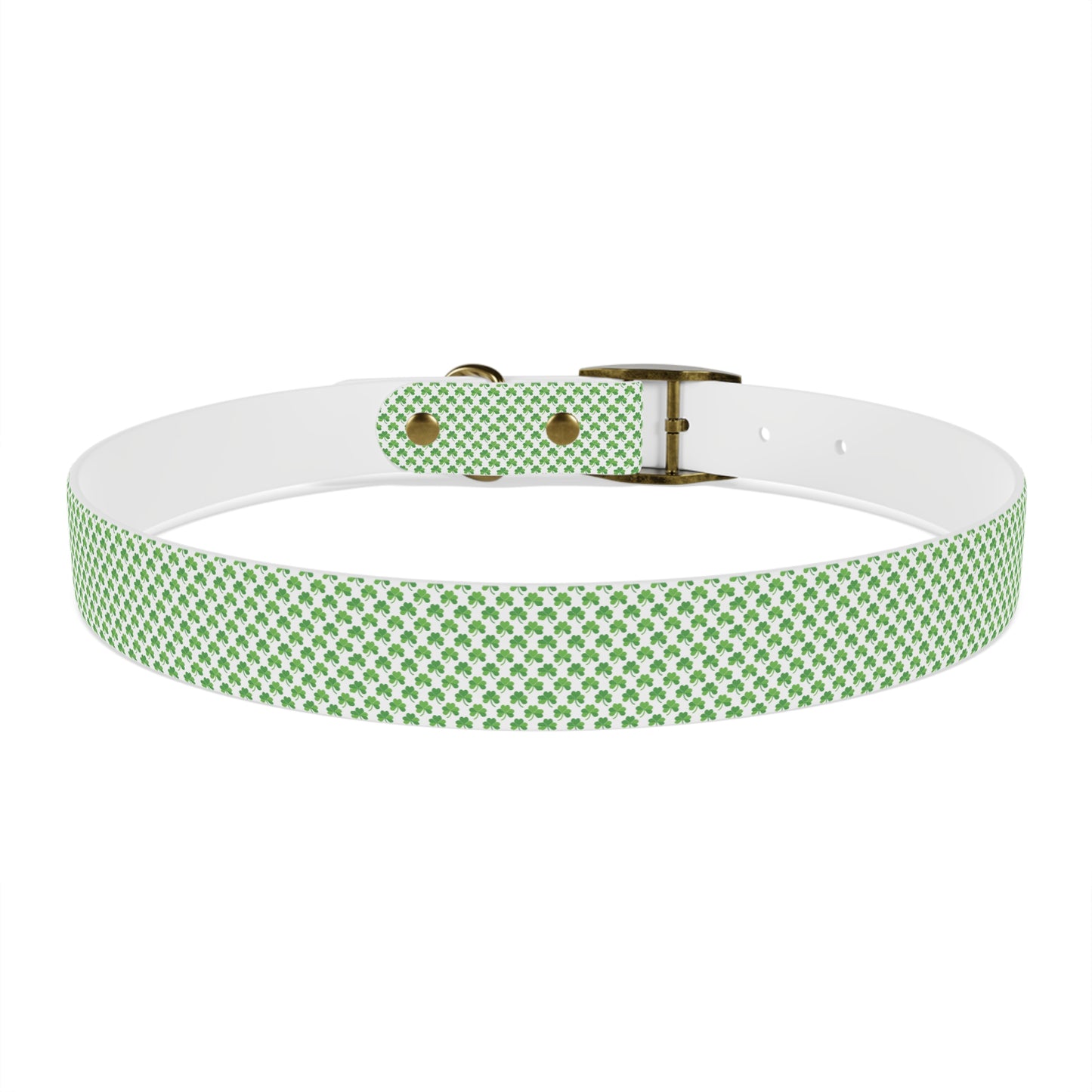 Tiny Shamrock Dog Collar