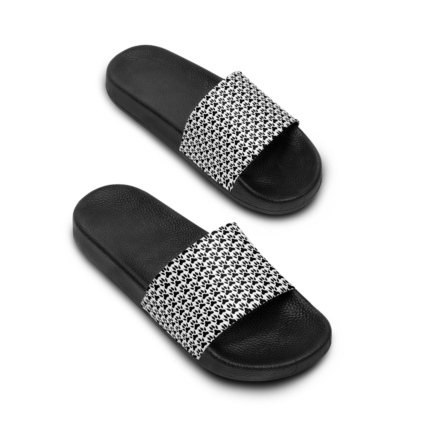 Women's Paw Print Slide Sandals