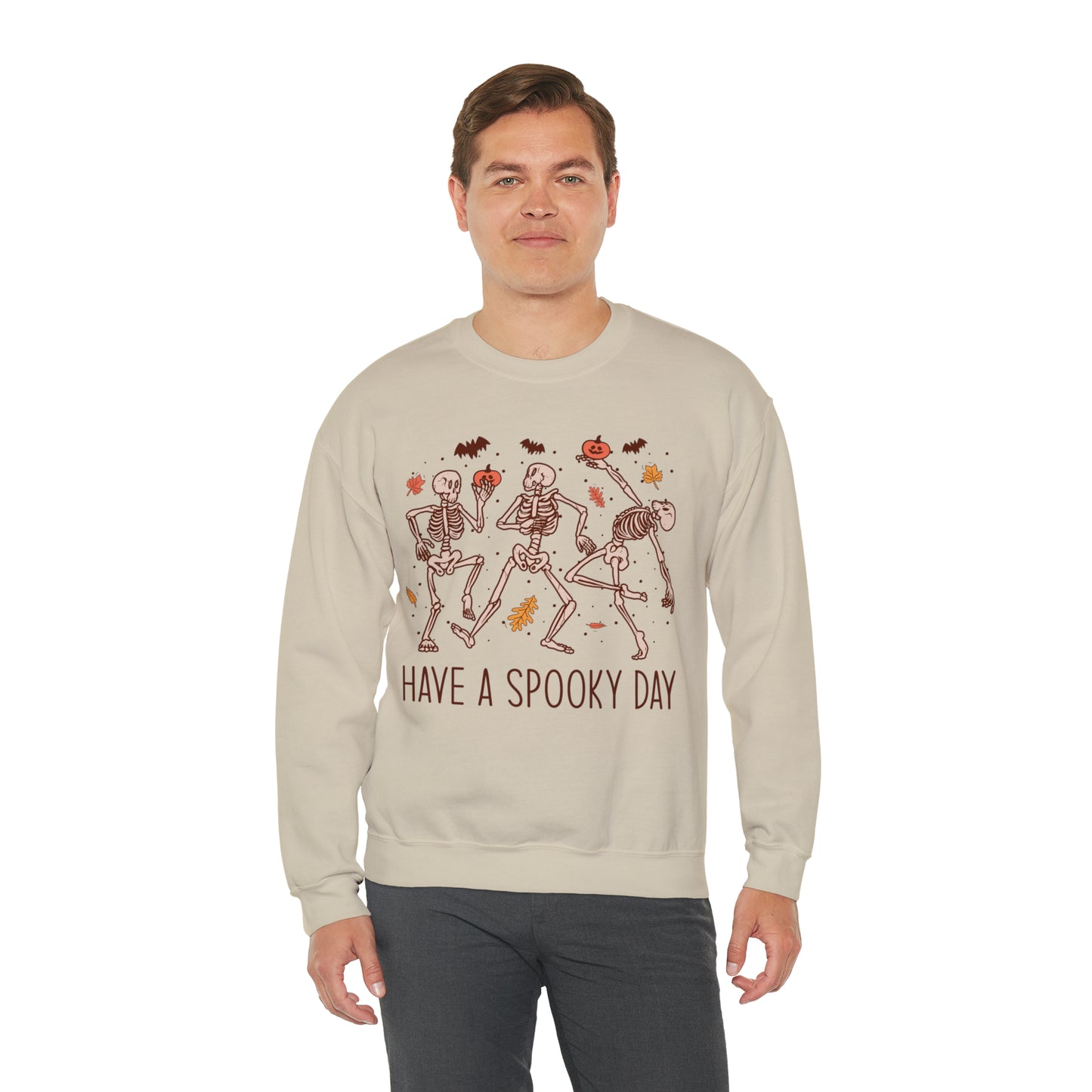 Unisex Heavy Blend™ Spooky Day Crewneck Sweatshirt