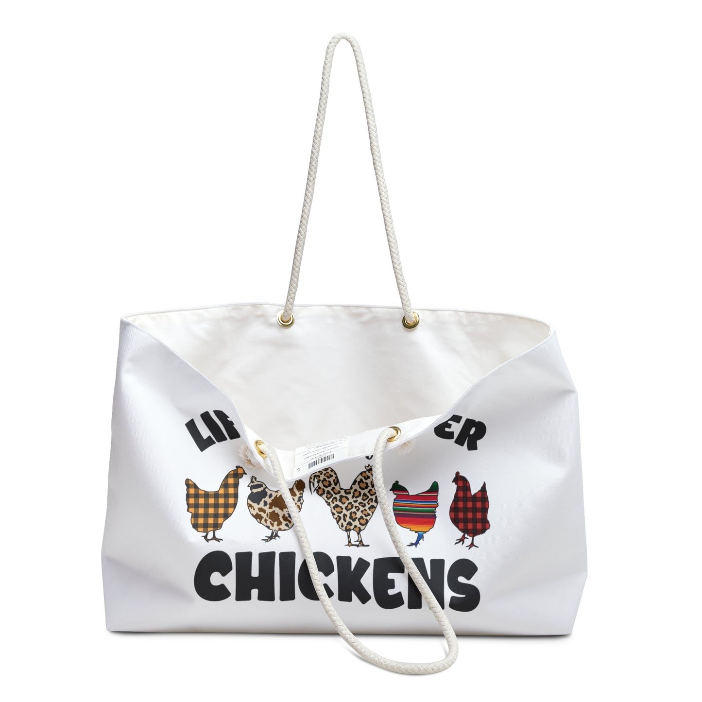 Chicken Weekender Bag