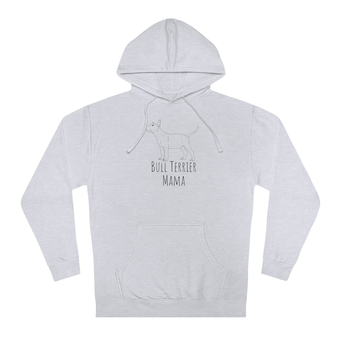 Unisex Hooded Bull Terrier Sweatshirt