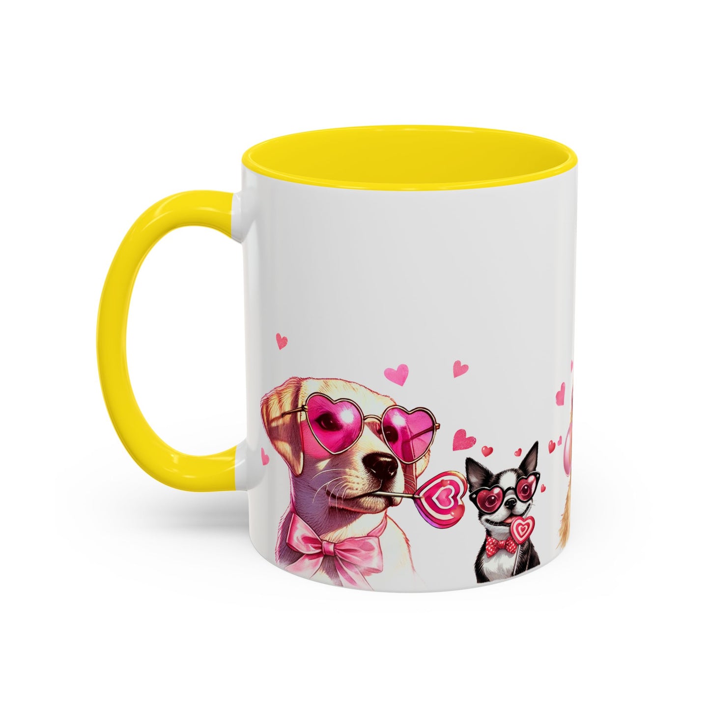 Valentine's Dog Coffee Mug (11, 15oz)