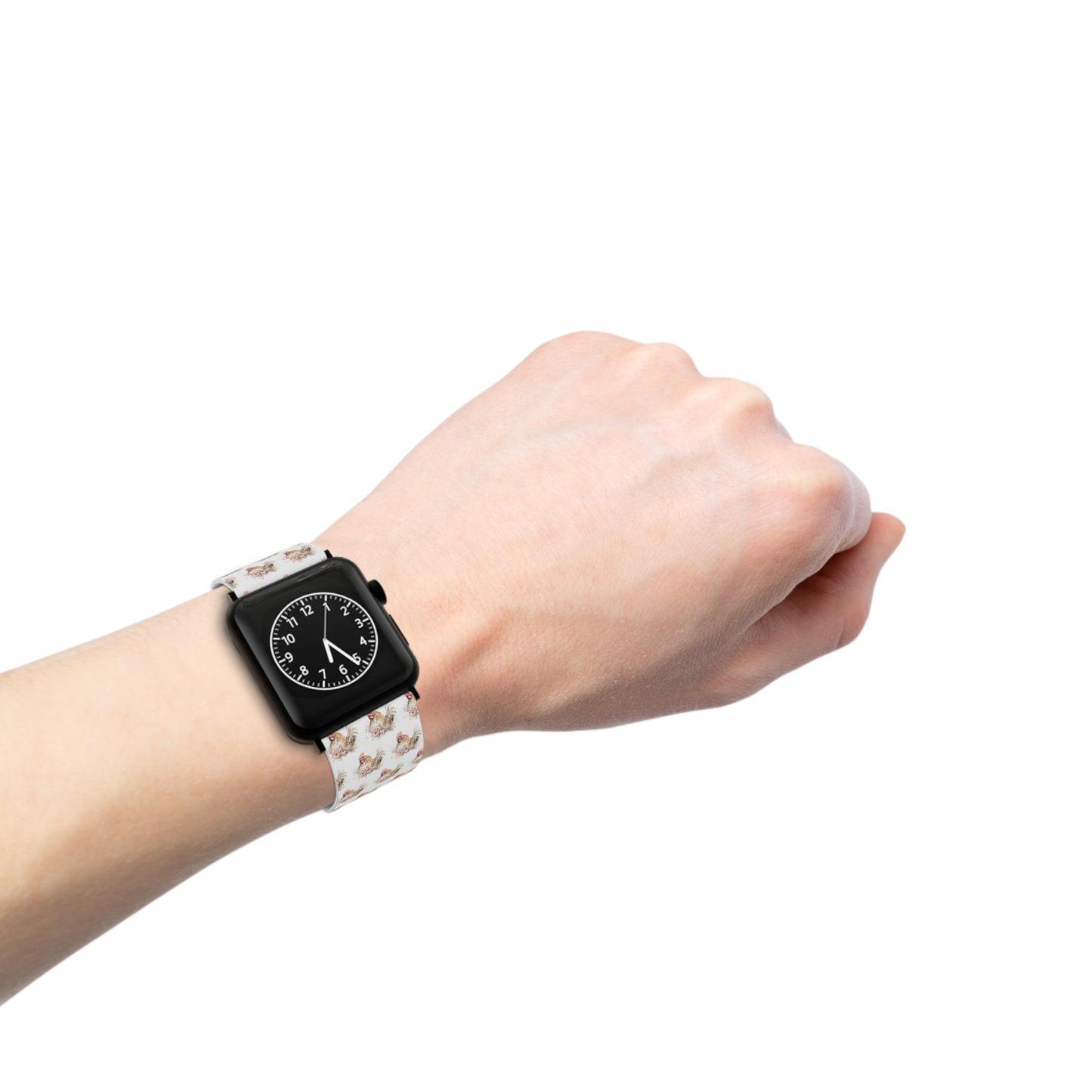 Watercolor Chicken Watch Band for Apple Watch