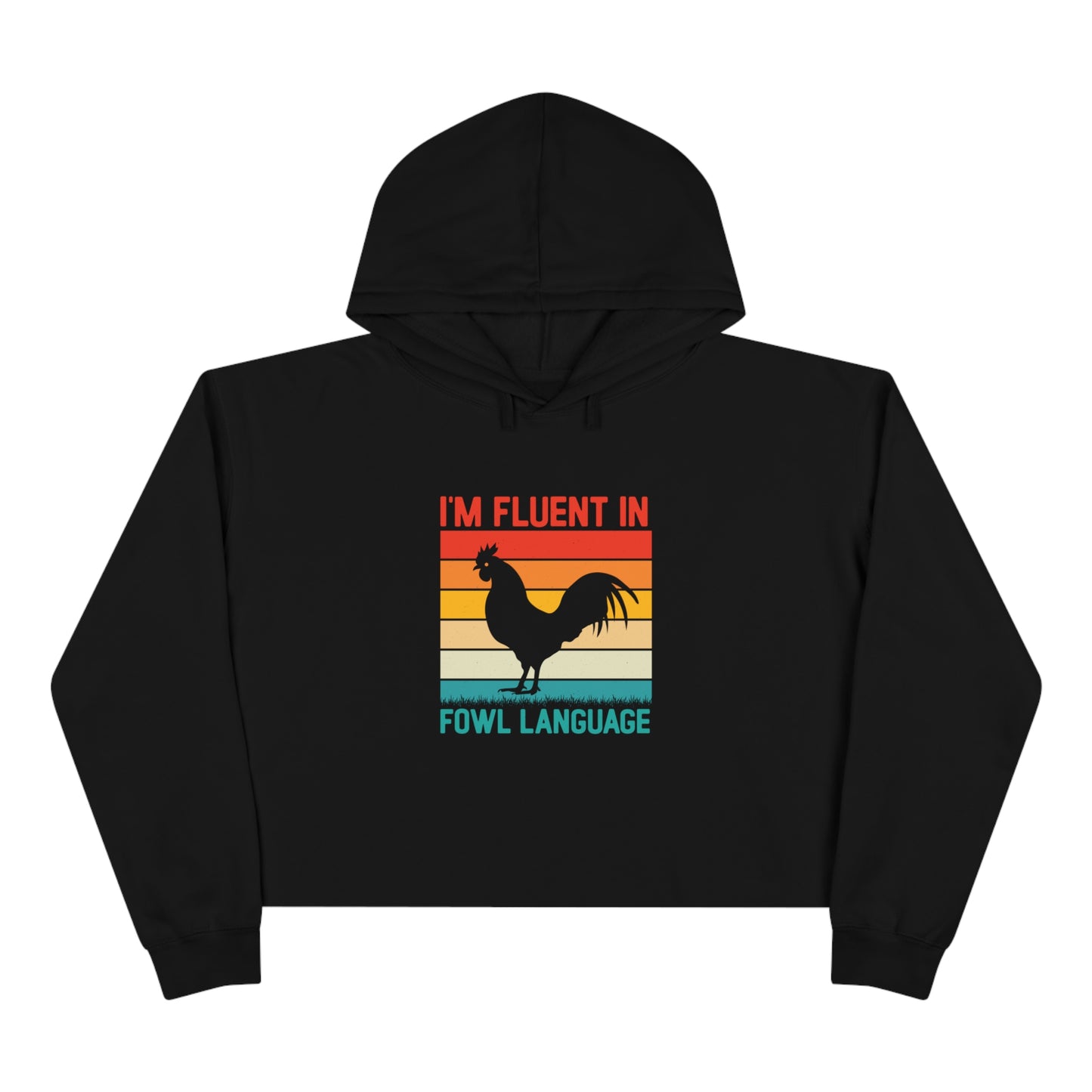 Rooster Crop Hoodie