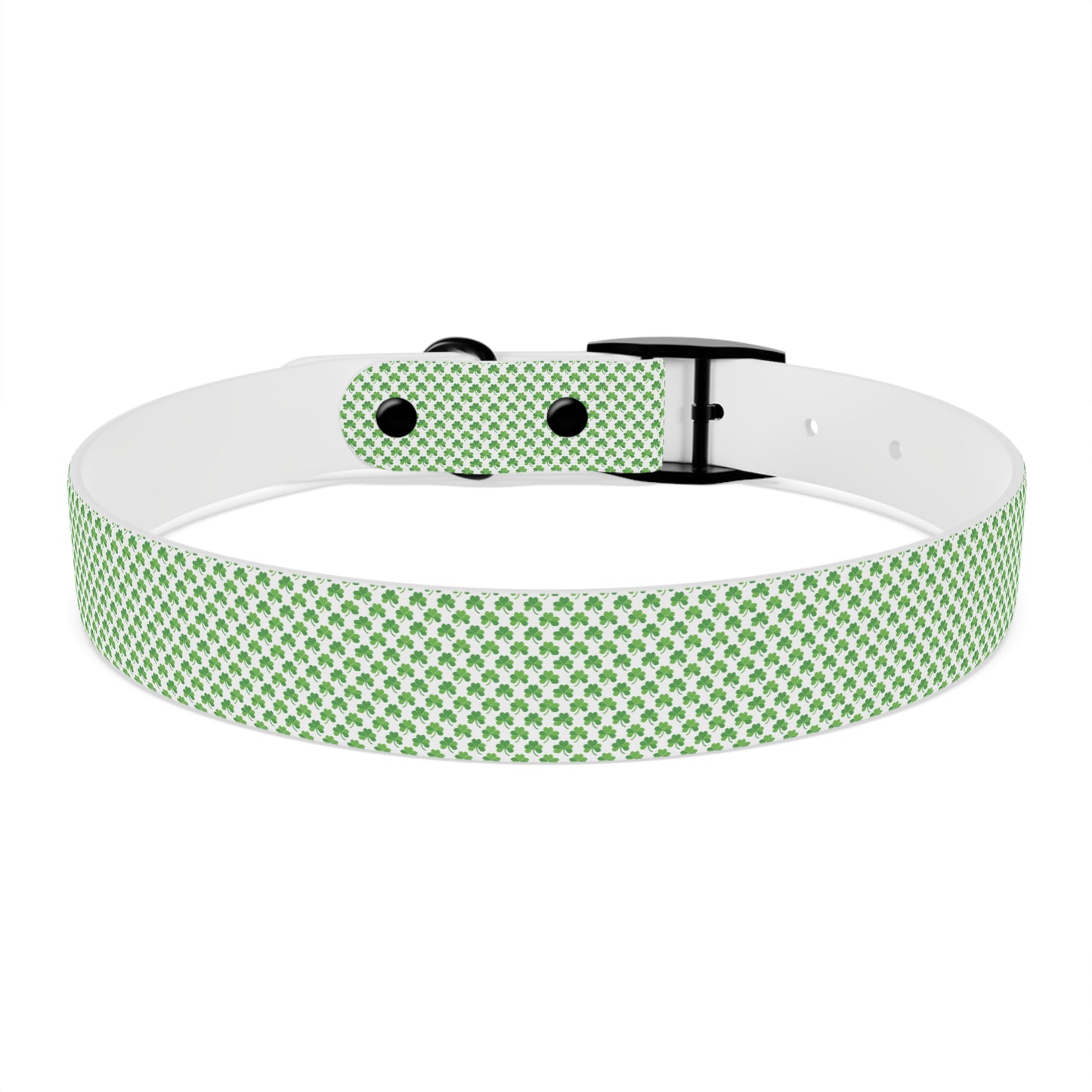Tiny Shamrock Dog Collar