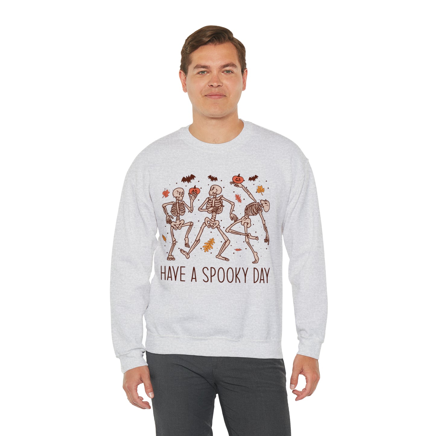 Unisex Heavy Blend™ Spooky Day Crewneck Sweatshirt